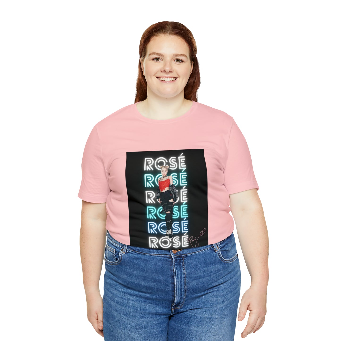 Kpop Girlband Rosé Blinks Unisex Jersey Short Sleeve Tee