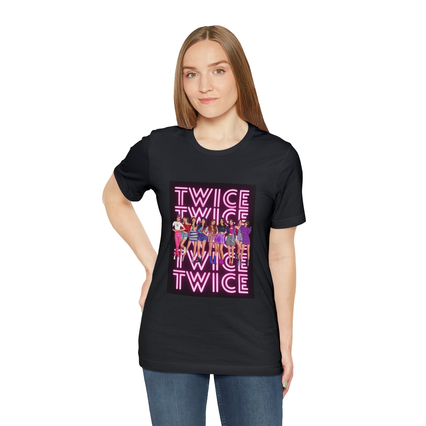 Kpop Girlband Twice Unisex Jersey Short Sleeve Tee