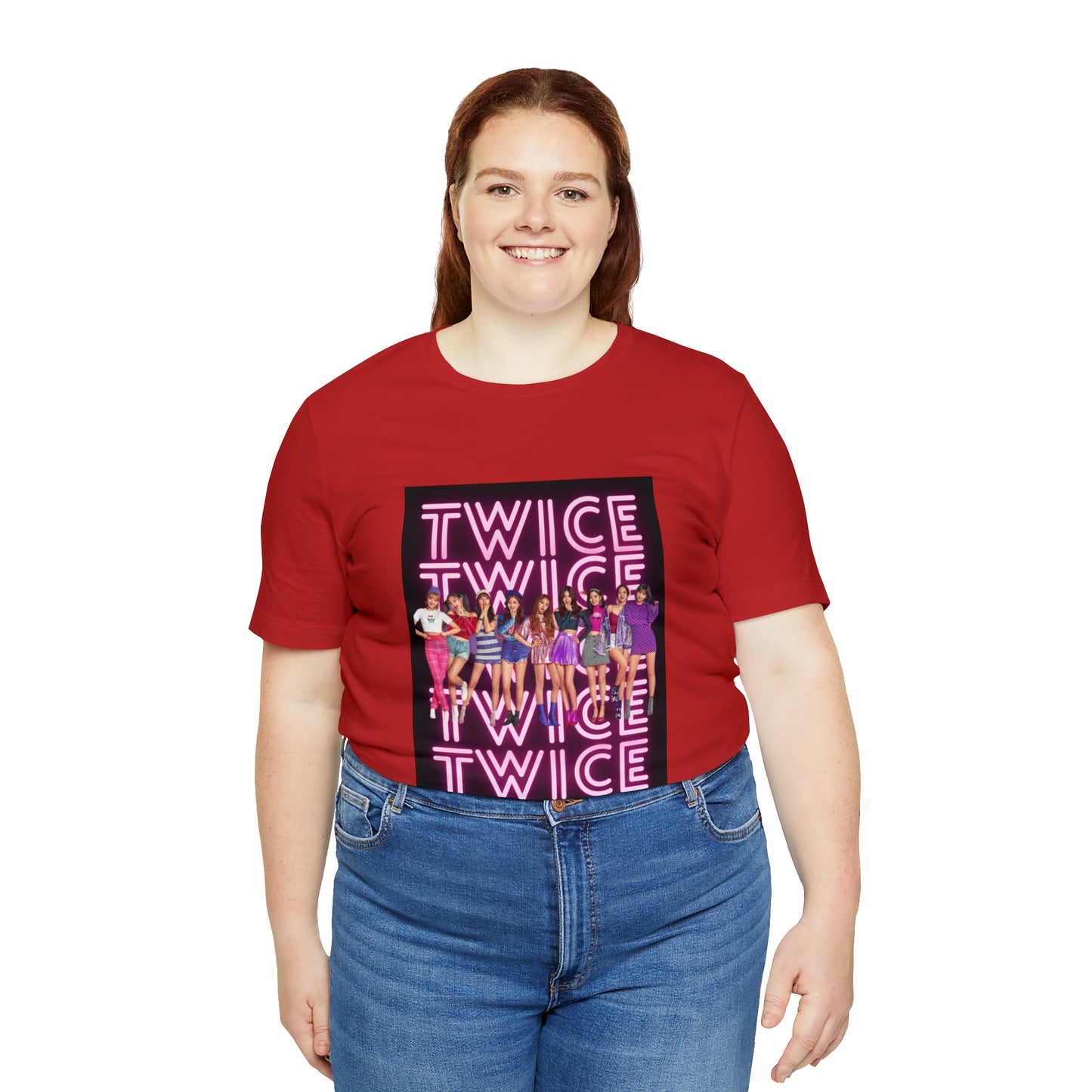 Kpop Girlband Twice Unisex Jersey Short Sleeve Tee