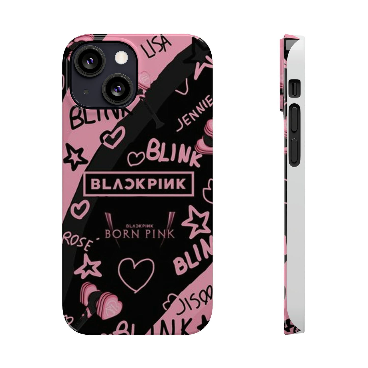 Kpop Girlband Merch Blinks Slim Phone Cases Custom Iphone Covers