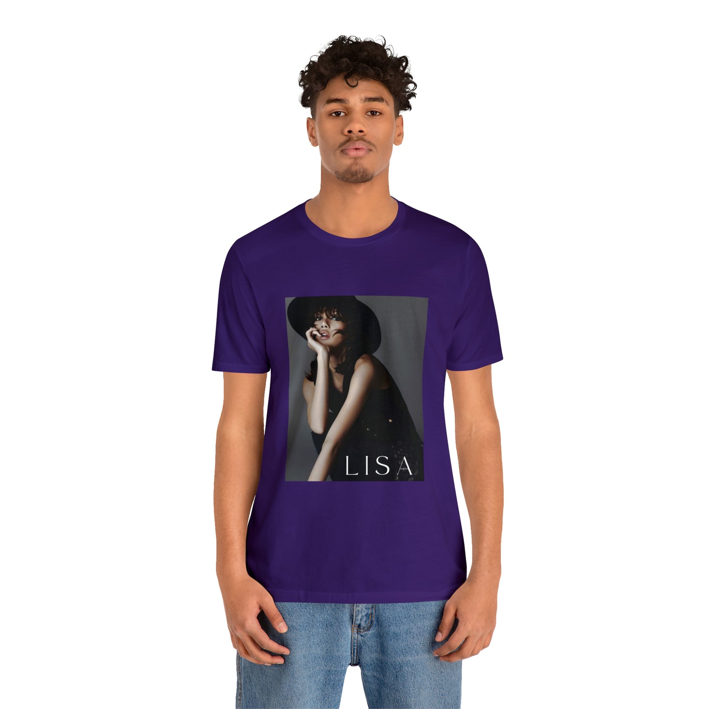 Kpop Girlband Lalisa Blinks Unisex Jersey Short Sleeve Tee