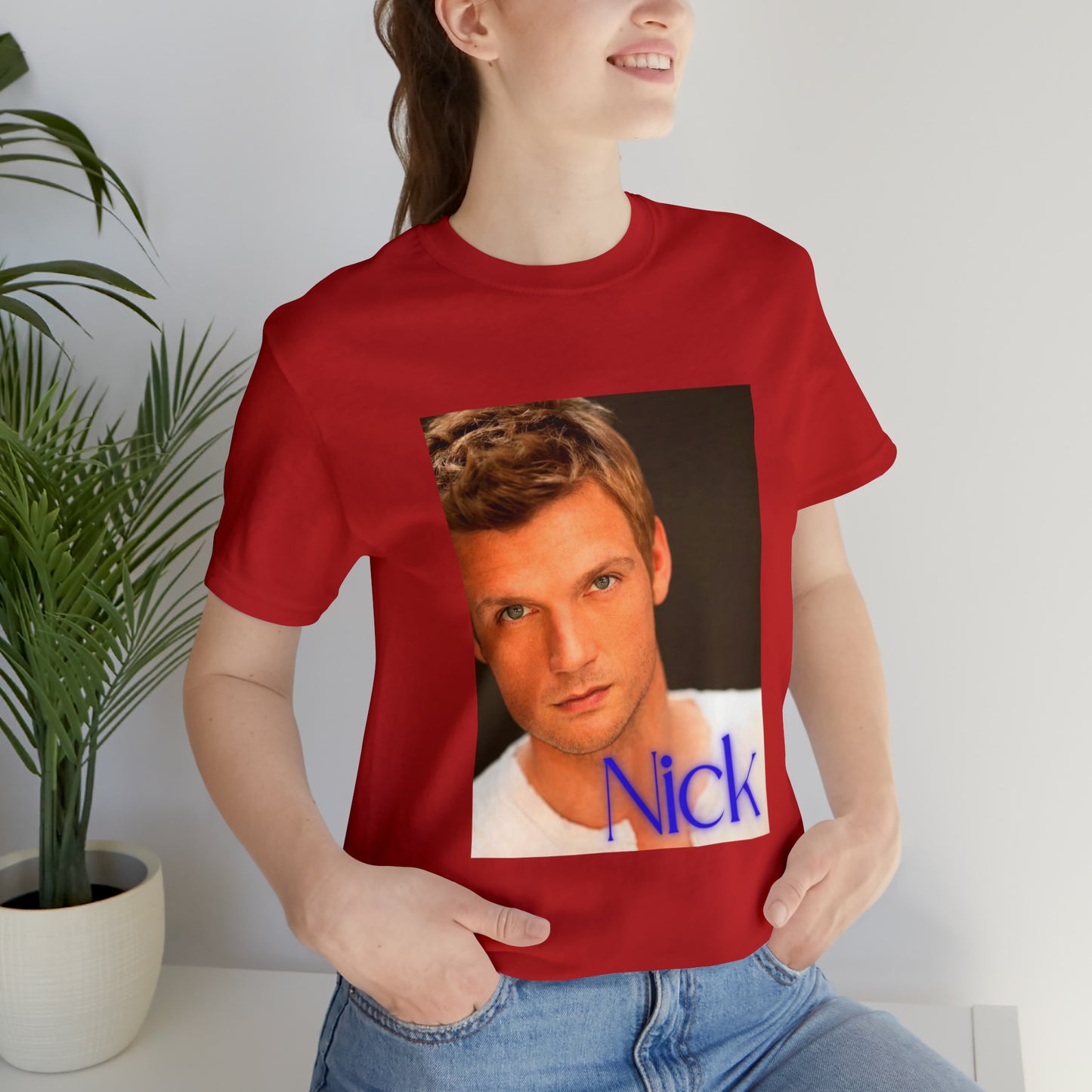 American Boyband Nick Carter Unisex Jersey Short Sleeve Tee
