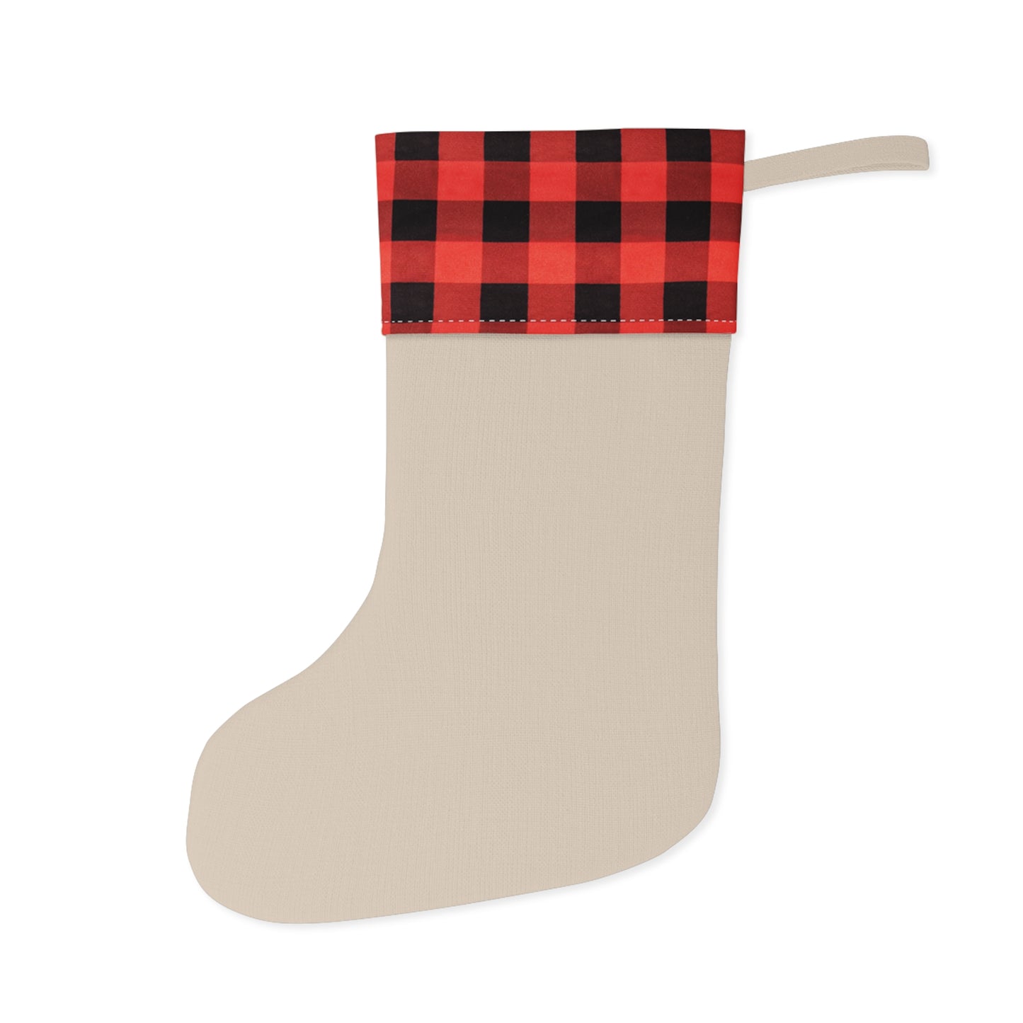 Custom Red Christmas Stocking Home Decor Accessories