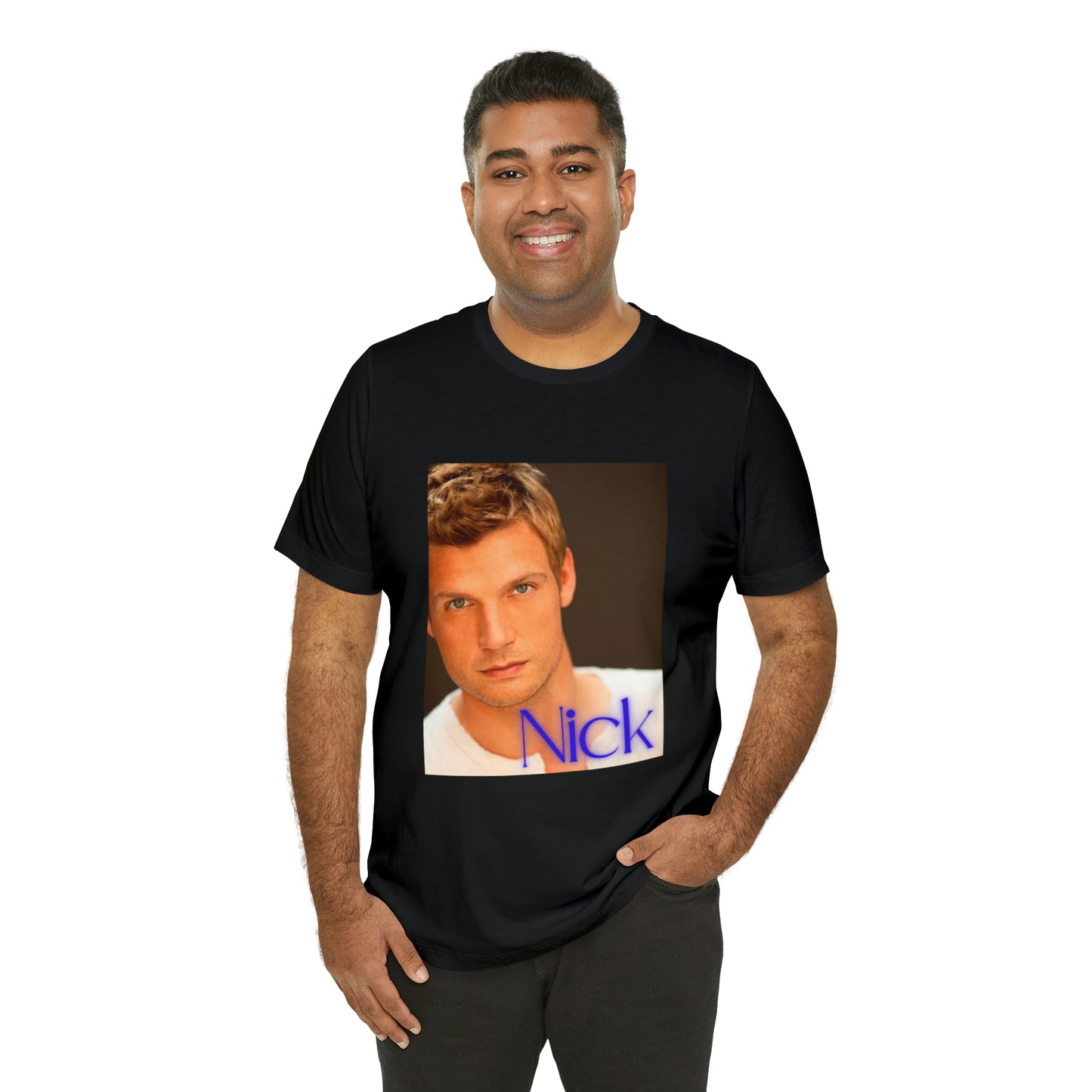 American Boyband Nick Carter Unisex Jersey Short Sleeve Tee