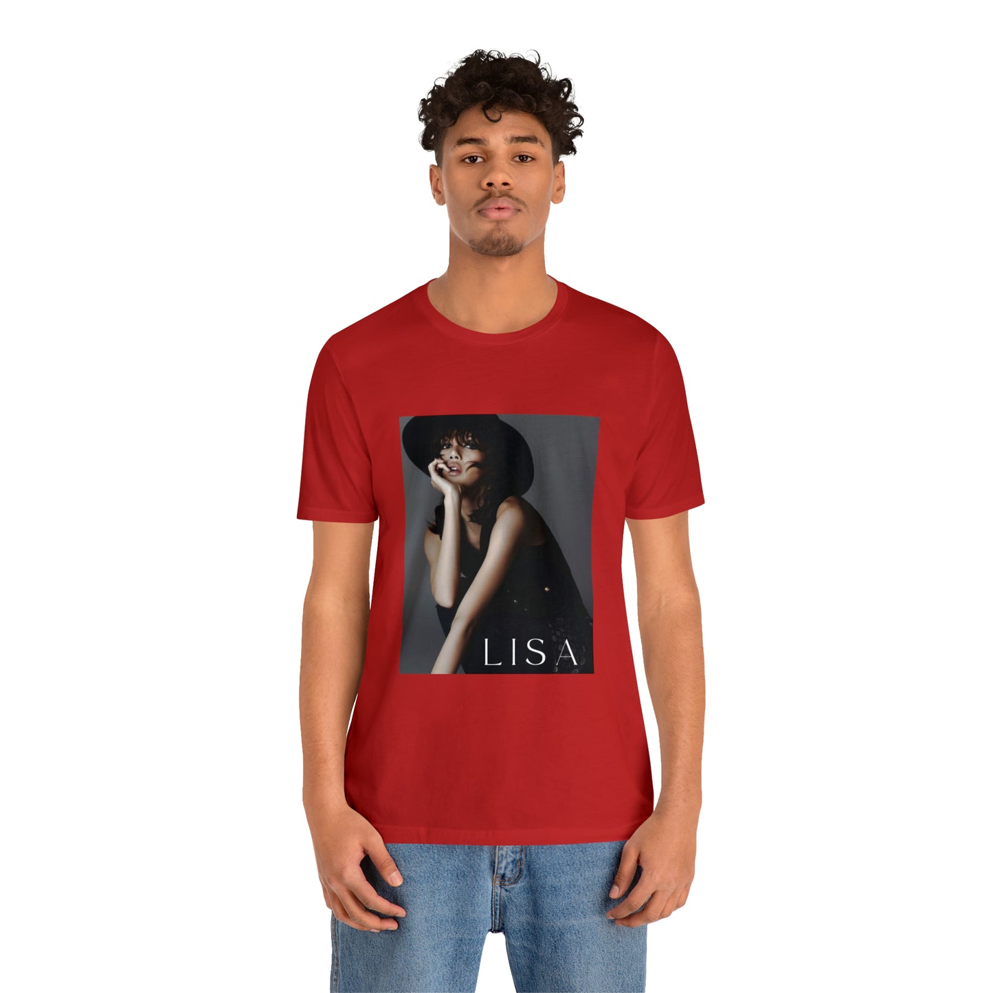 Kpop Girlband Lalisa Blinks Unisex Jersey Short Sleeve Tee