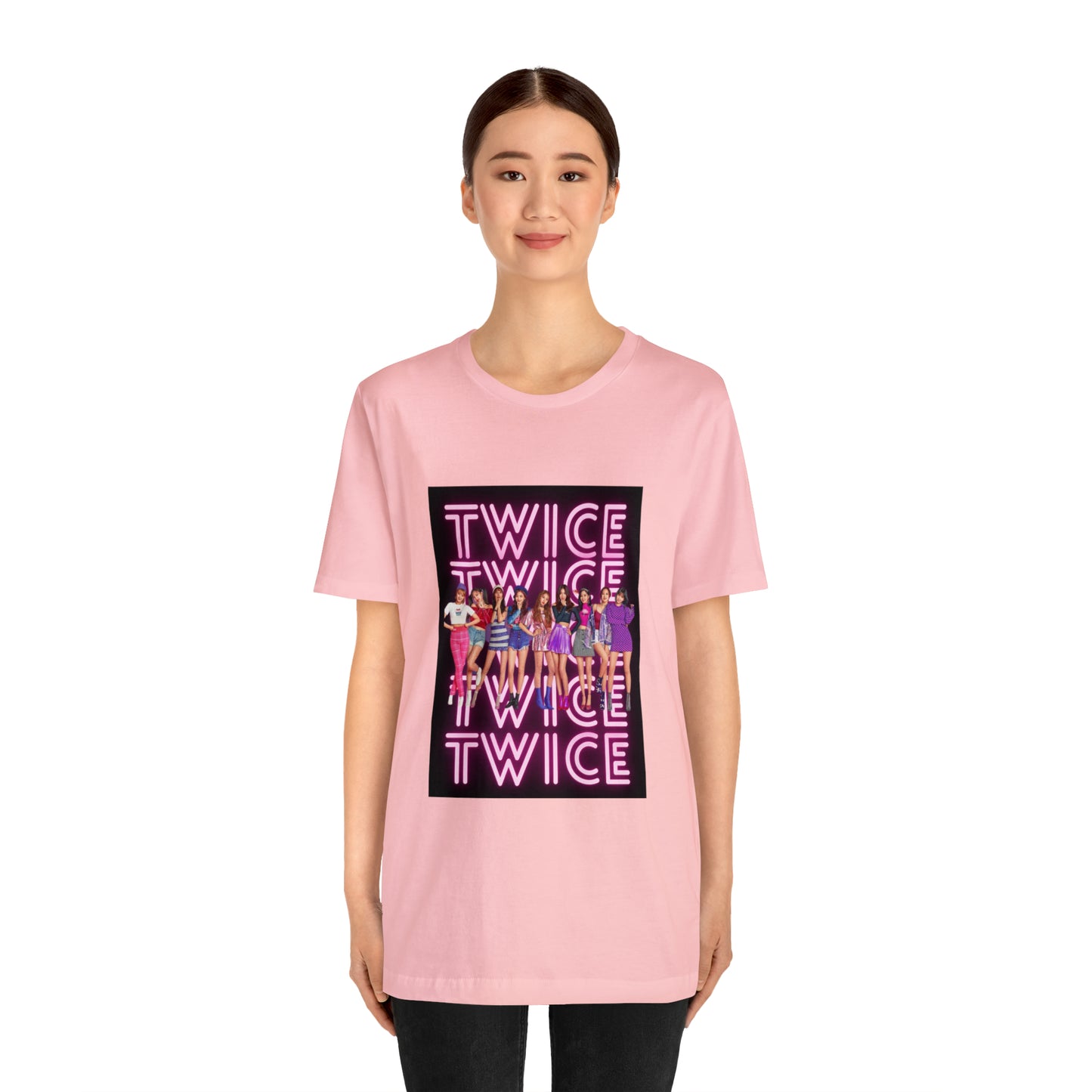 Kpop Girlband Twice Unisex Jersey Short Sleeve Tee