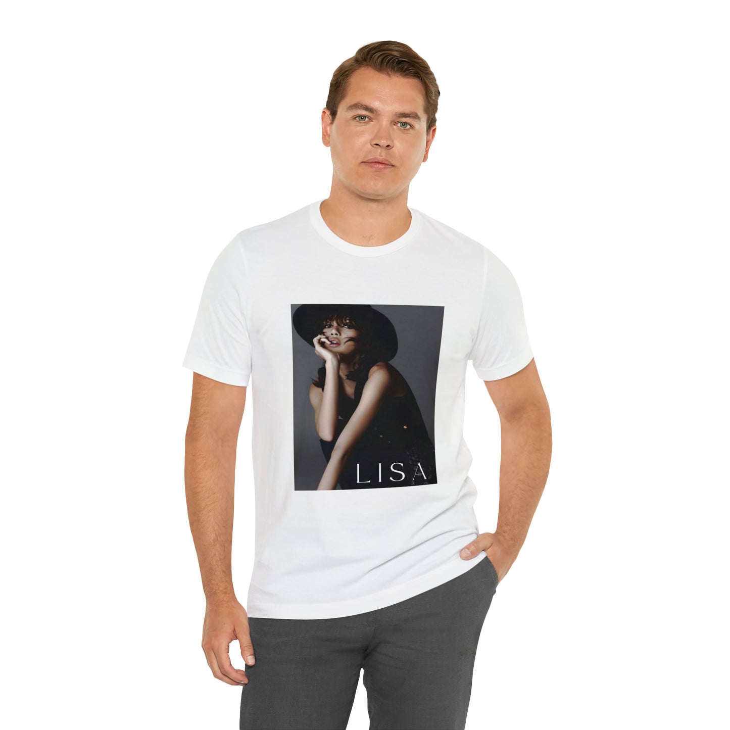 Kpop Girlband Lalisa Blinks Unisex Jersey Short Sleeve Tee