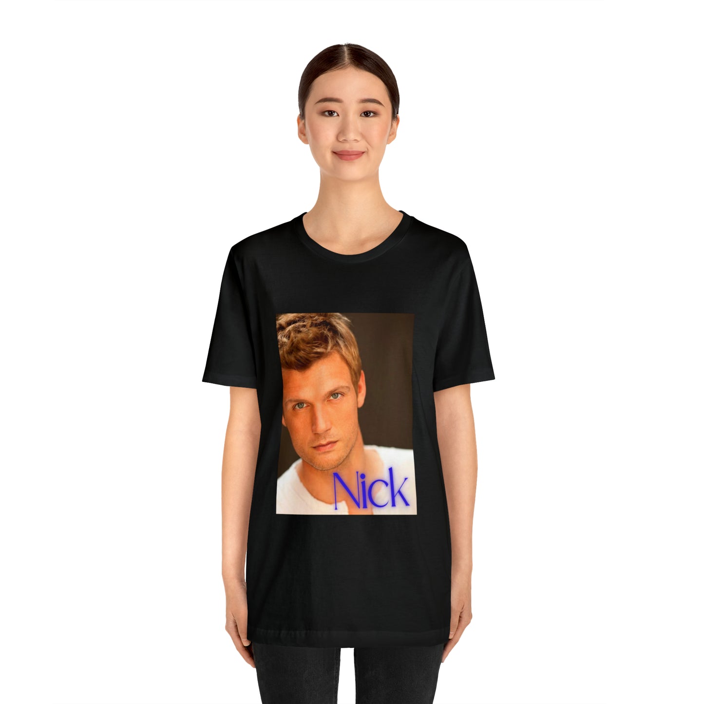 American Boyband Nick Carter Unisex Jersey Short Sleeve Tee