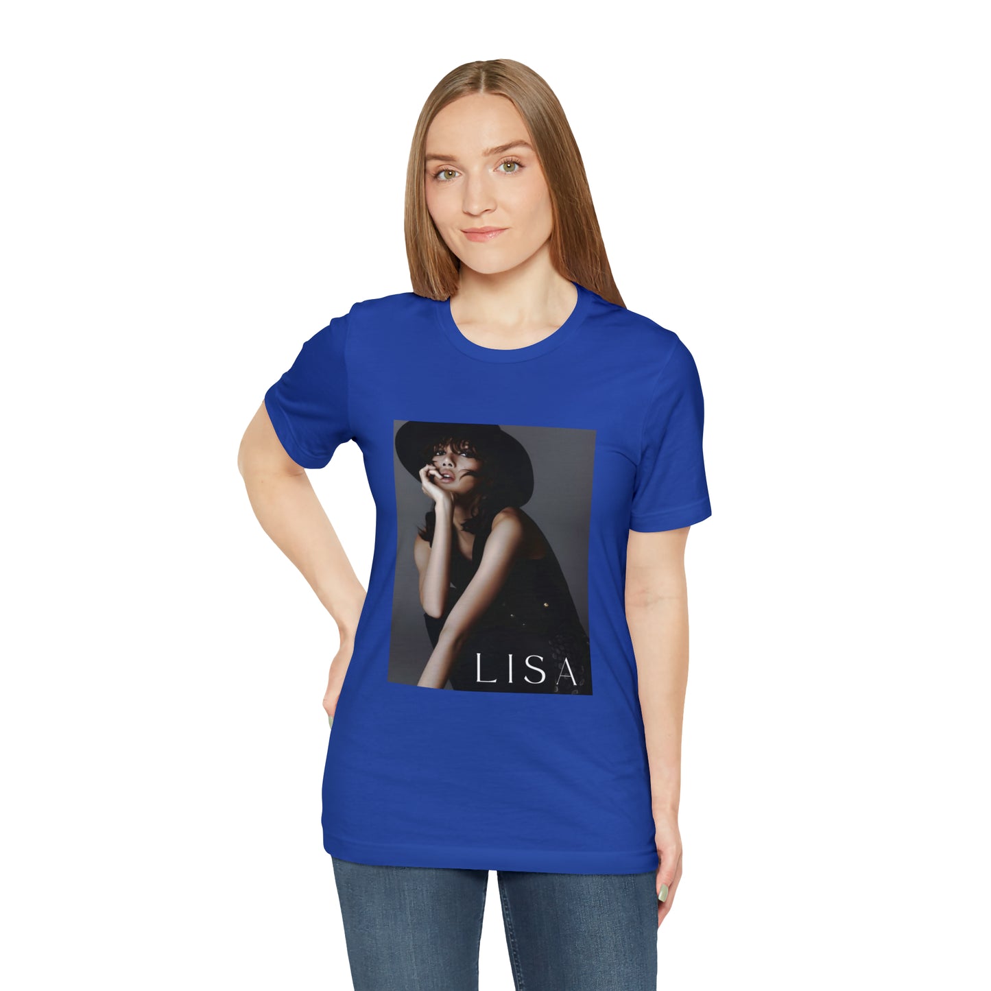Kpop Girlband Lalisa Blinks Unisex Jersey Short Sleeve Tee
