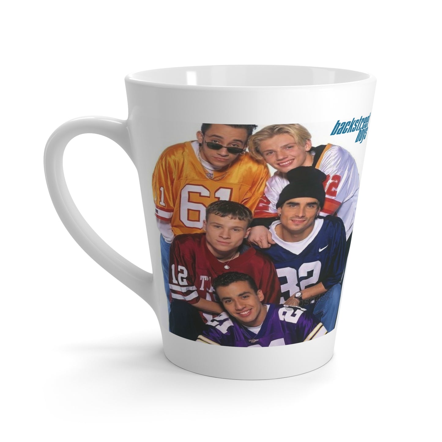 American Boyband 12oz Latte White Ceramic Coffee Mug