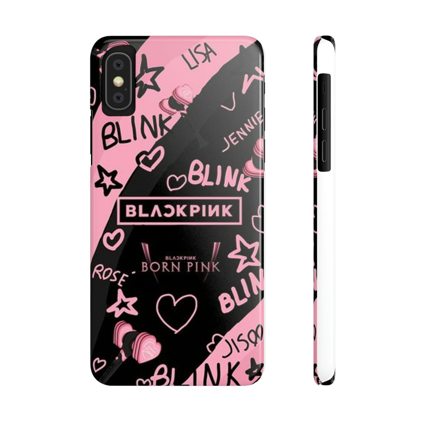 Kpop Girlband Merch Blinks Slim Phone Cases Custom Iphone Covers