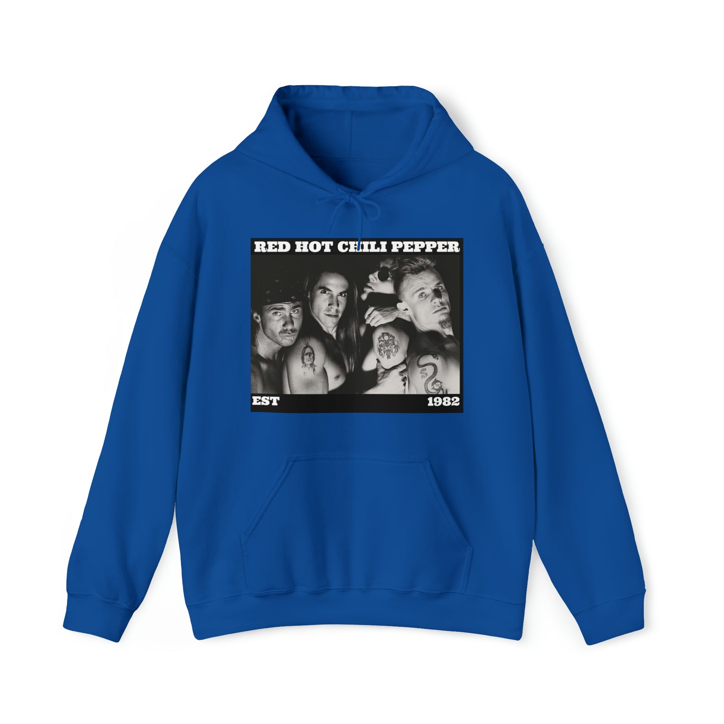 Rock Band Red Hot Chili Pepper Unisex Heavy Blend™ Hooded Sweatshirt