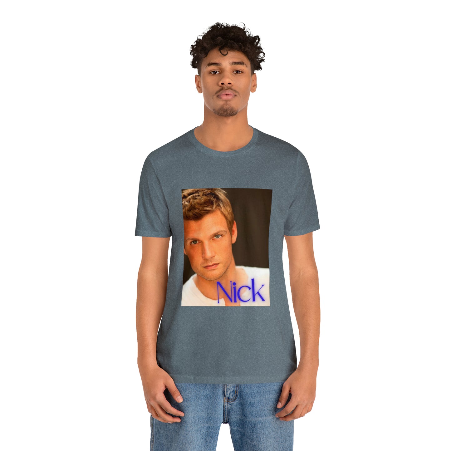American Boyband Nick Carter Unisex Jersey Short Sleeve Tee