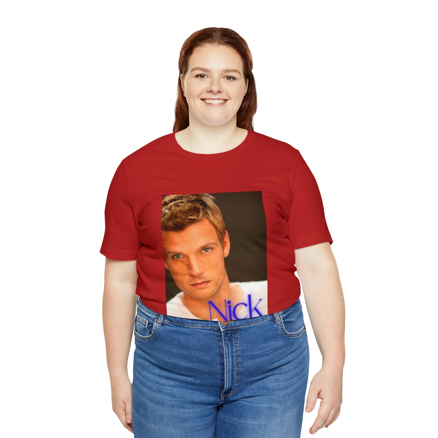 American Boyband Nick Carter Unisex Jersey Short Sleeve Tee