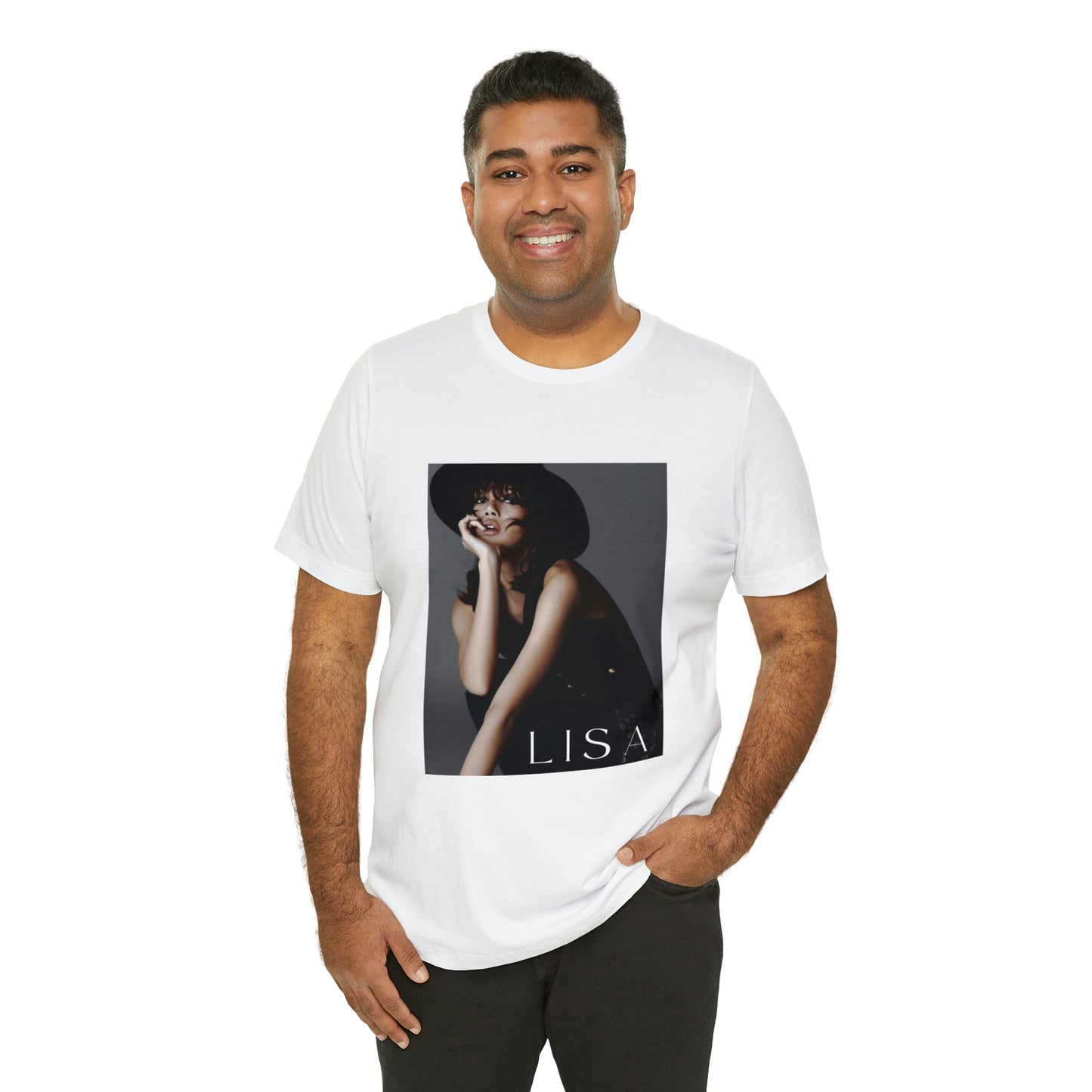 Kpop Girlband Lalisa Blinks Unisex Jersey Short Sleeve Tee