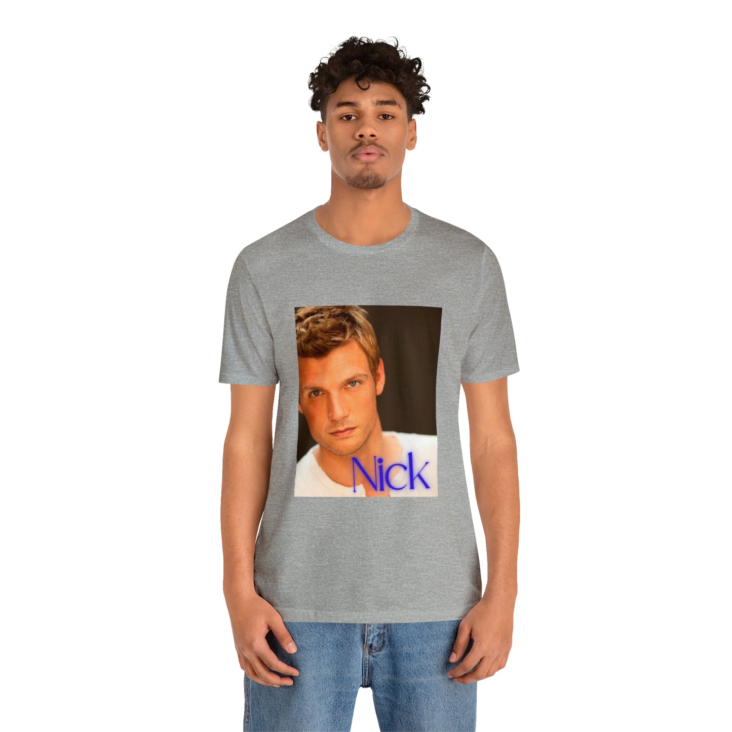 American Boyband Nick Carter Unisex Jersey Short Sleeve Tee