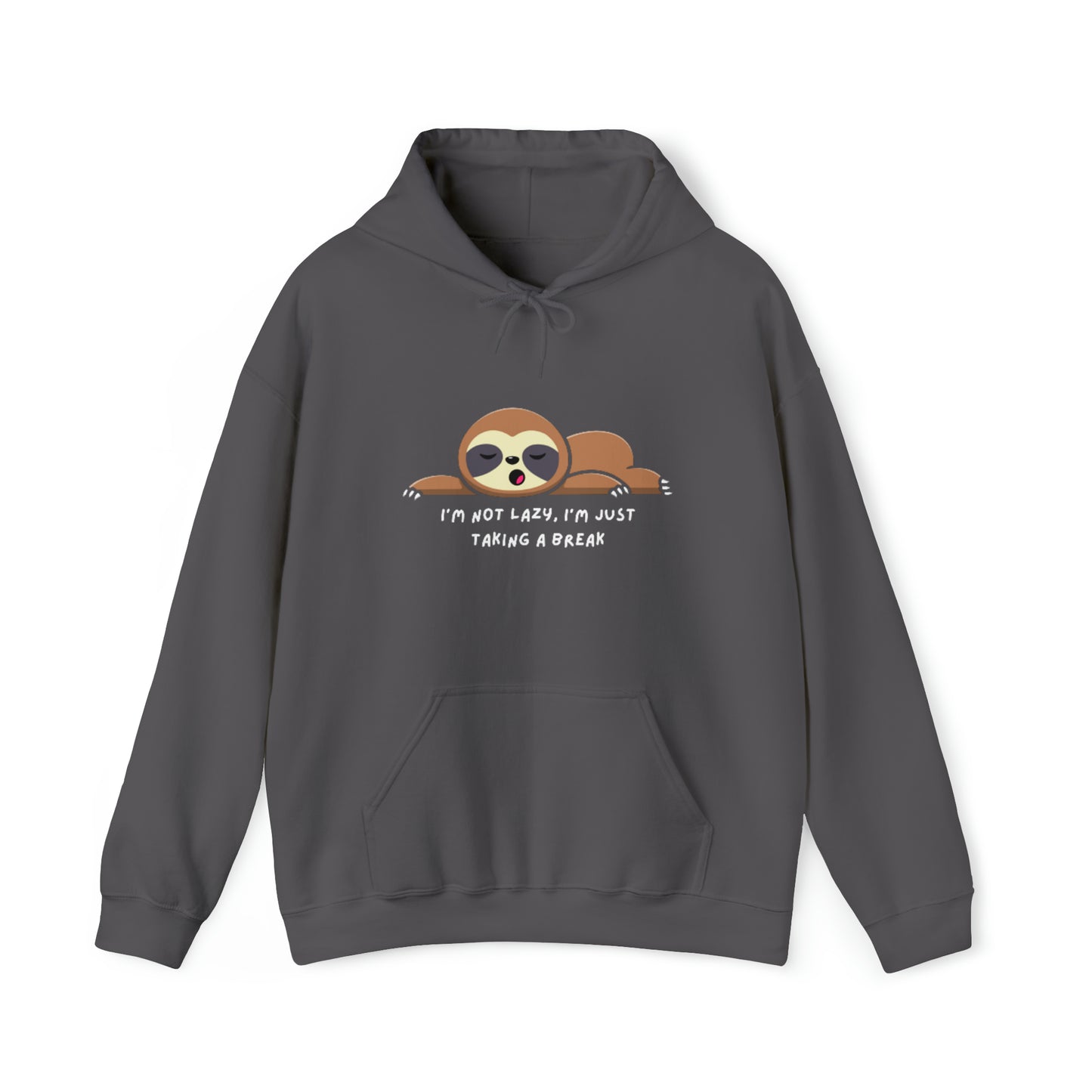 Sloth Image Funny Statement Unisex Heavy Blend™ Hooded Sweatshirt