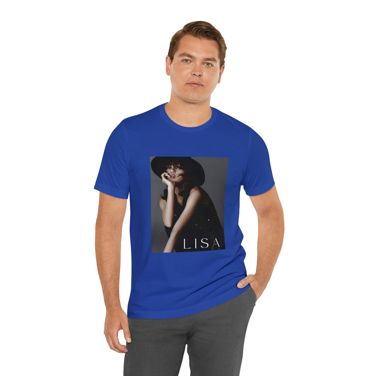 Kpop Girlband Lalisa Blinks Unisex Jersey Short Sleeve Tee