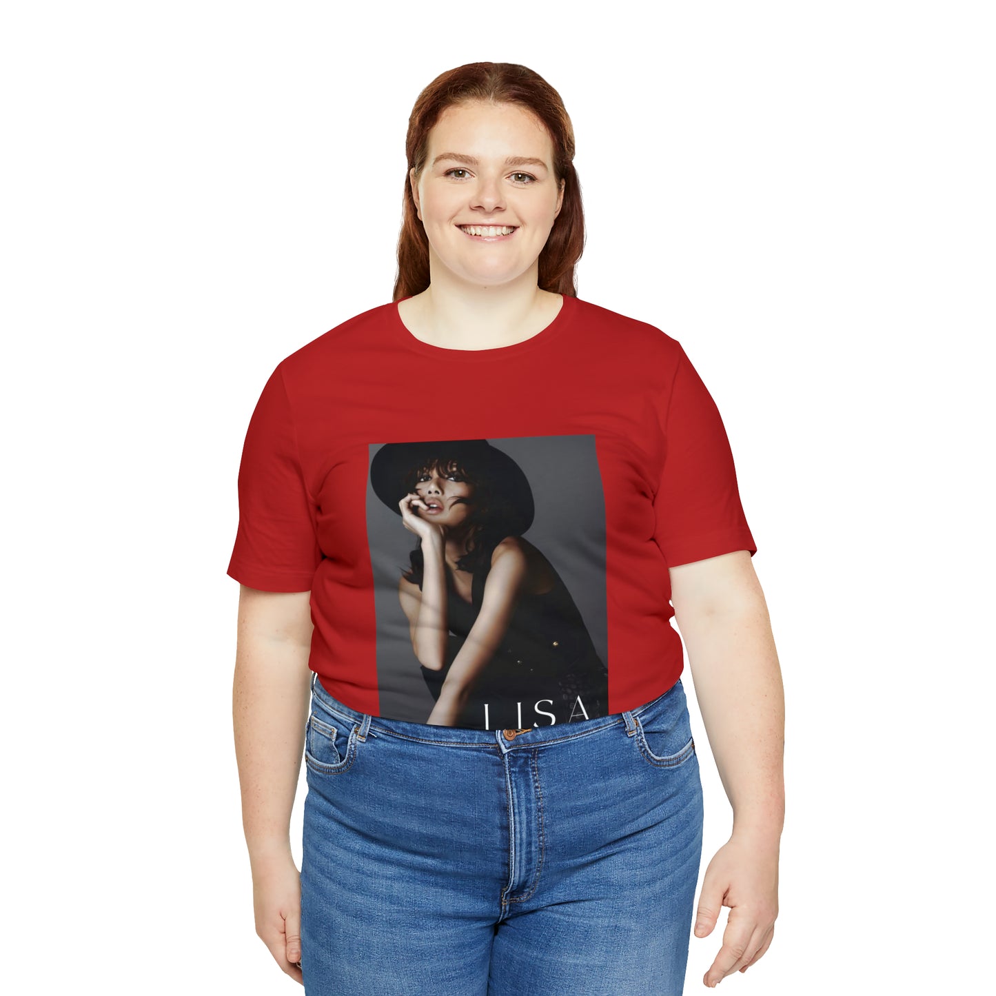 Kpop Girlband Lalisa Blinks Unisex Jersey Short Sleeve Tee