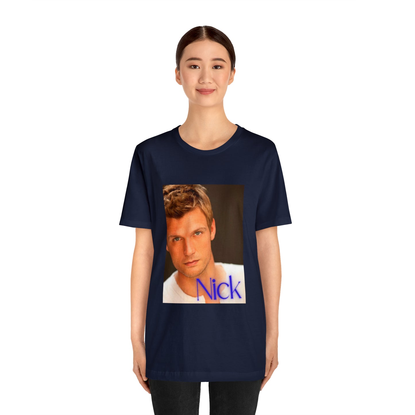 American Boyband Nick Carter Unisex Jersey Short Sleeve Tee