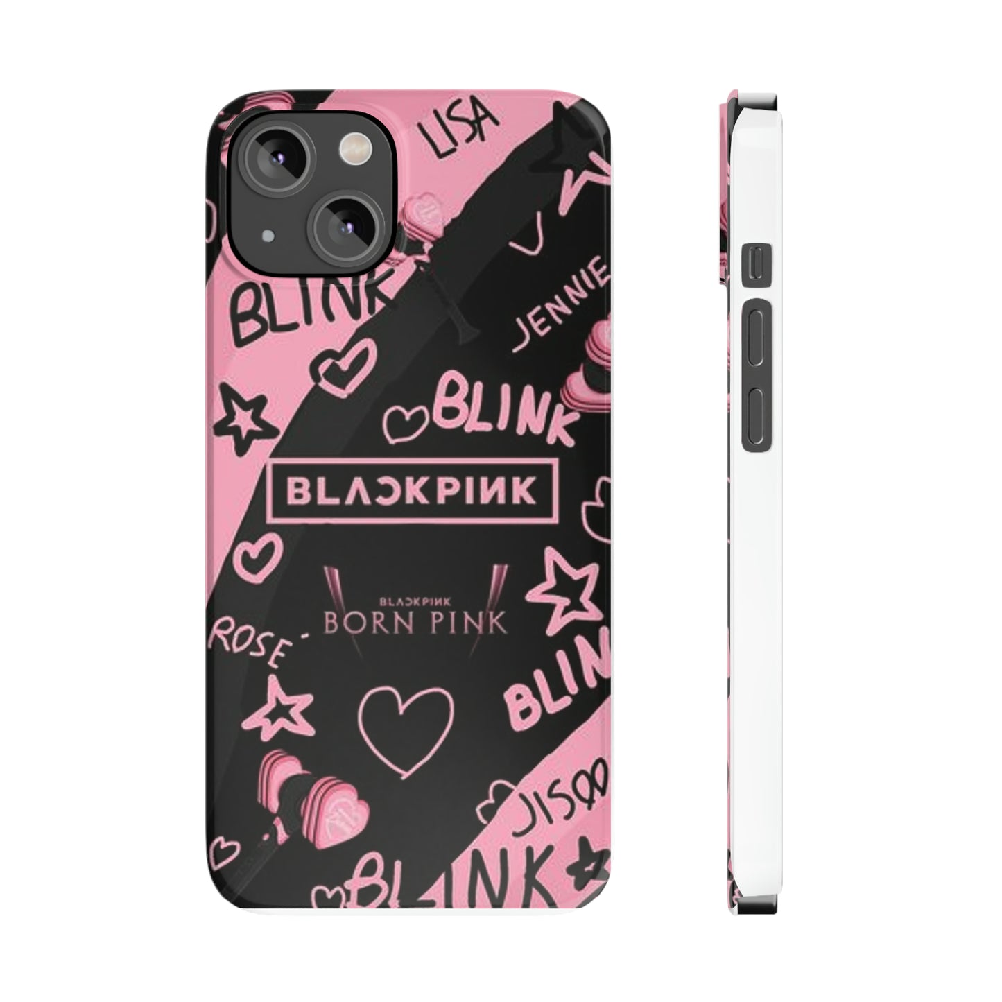 Kpop Girlband Merch Blinks Slim Phone Cases Custom Iphone Covers