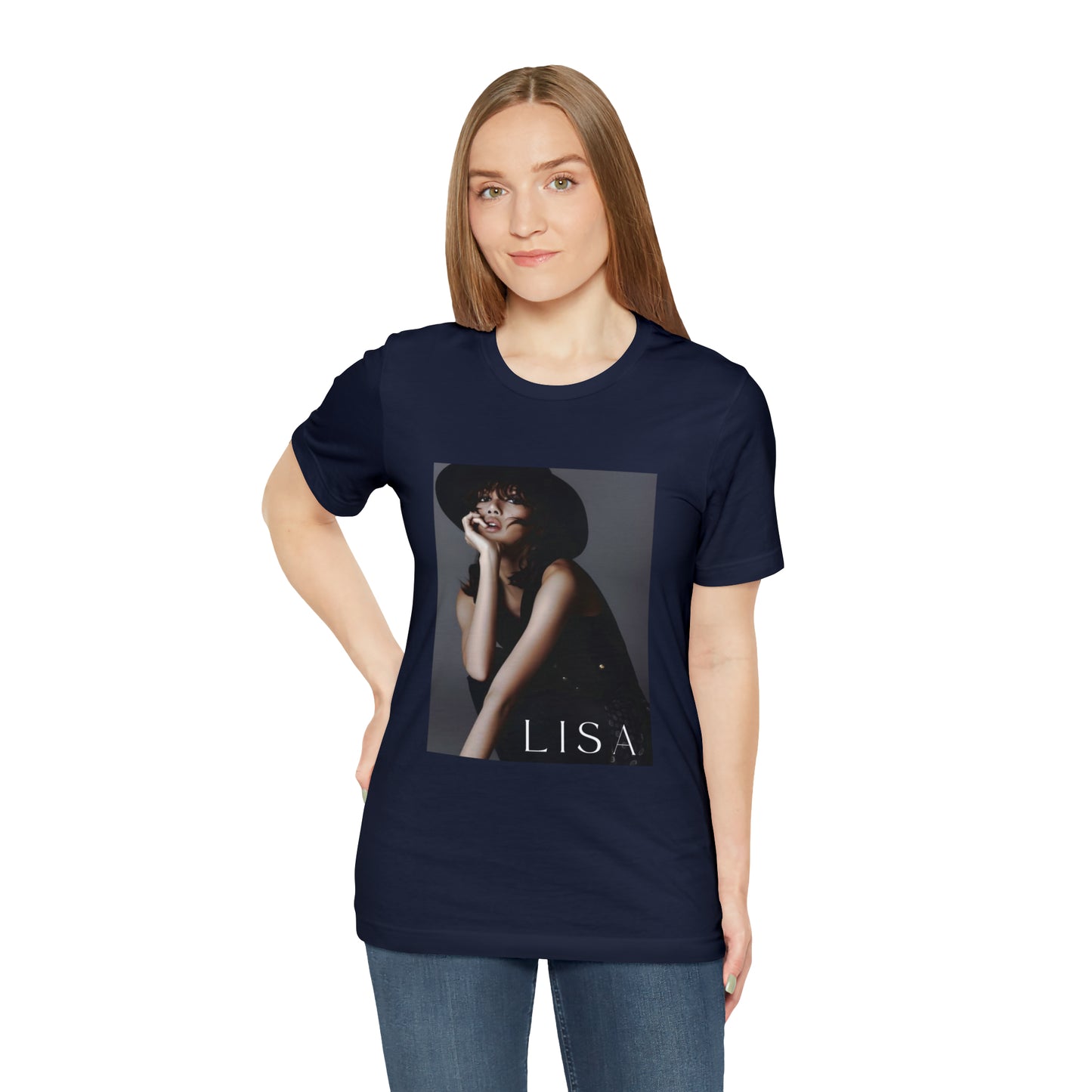 Kpop Girlband Lalisa Blinks Unisex Jersey Short Sleeve Tee