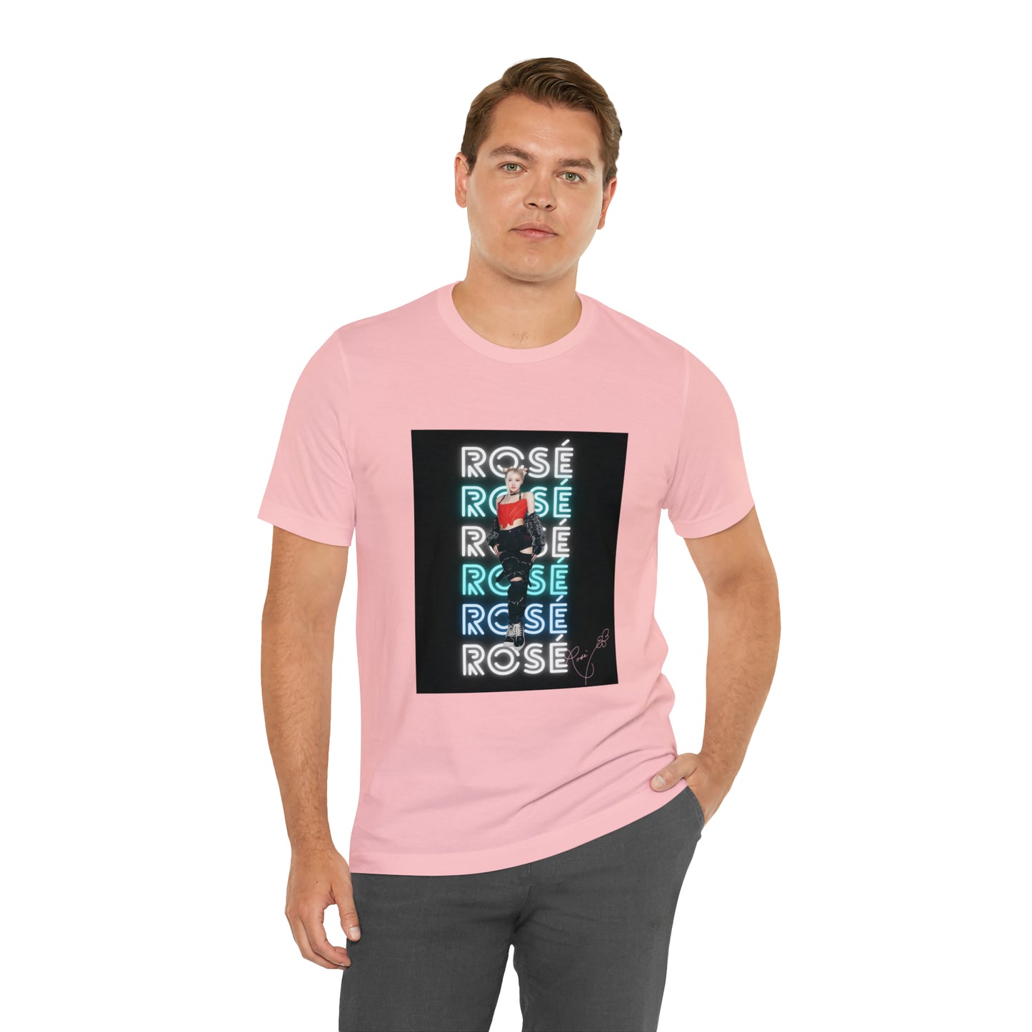 Kpop Girlband Rosé Blinks Unisex Jersey Short Sleeve Tee
