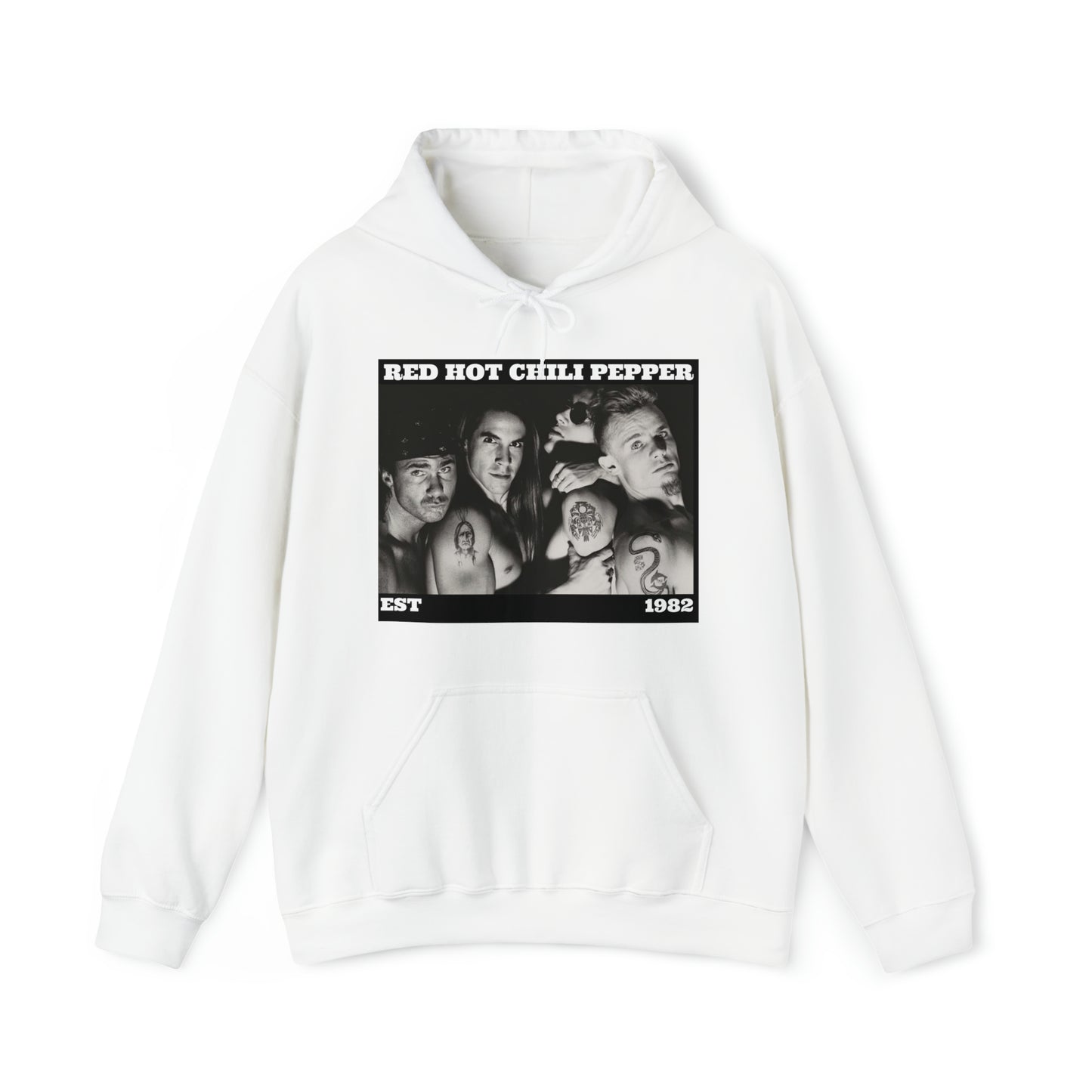 Rock Band Red Hot Chili Pepper Unisex Heavy Blend™ Hooded Sweatshirt