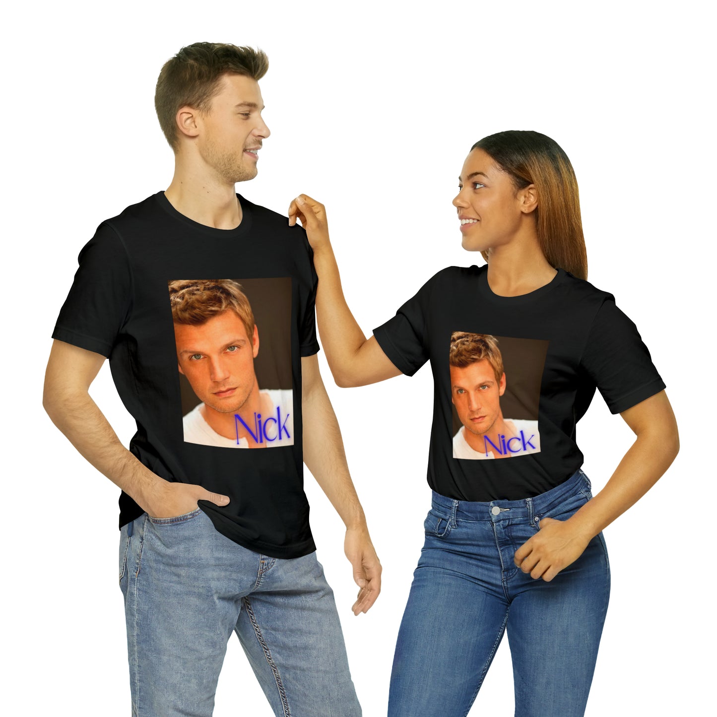 American Boyband Nick Carter Unisex Jersey Short Sleeve Tee