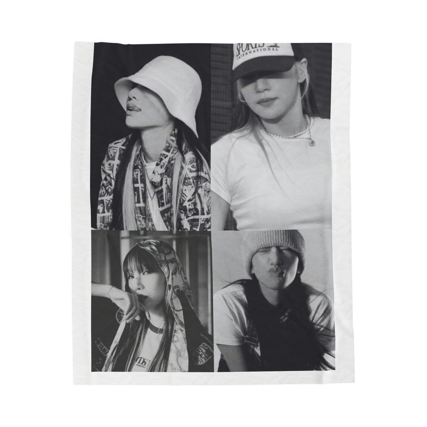 Kpop Star Bada Lee Velveteen Plush Blanket