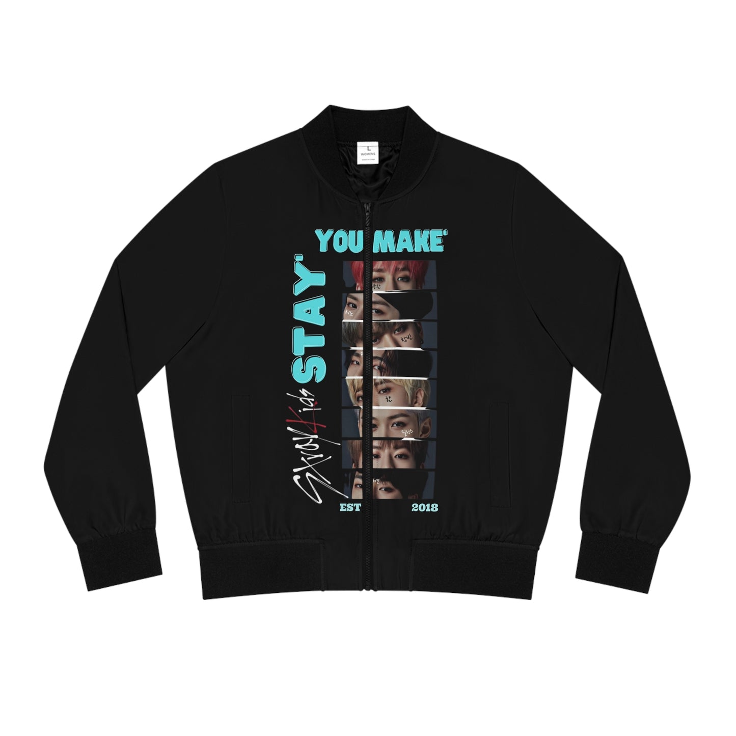 Kpop Boyband Apparel Ateez Bomber Jacket (AOP)