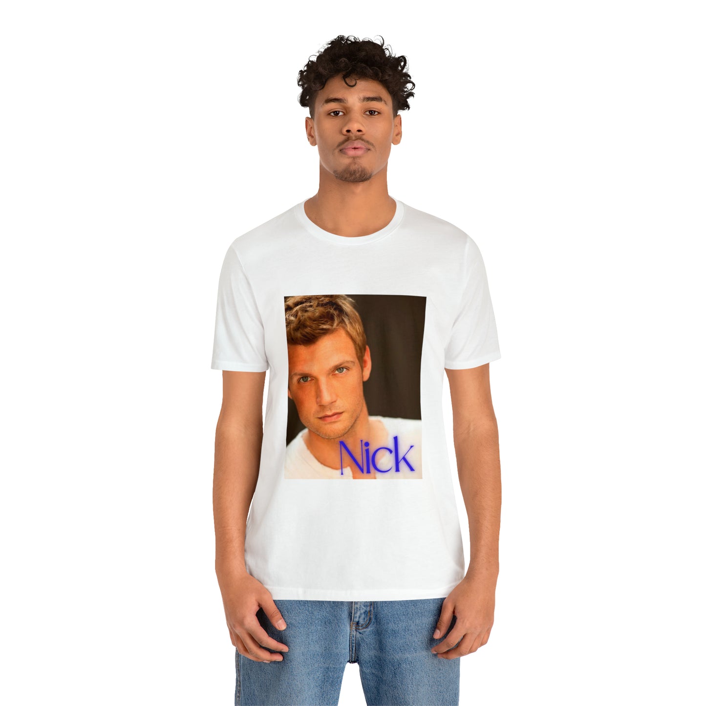 American Boyband Nick Carter Unisex Jersey Short Sleeve Tee