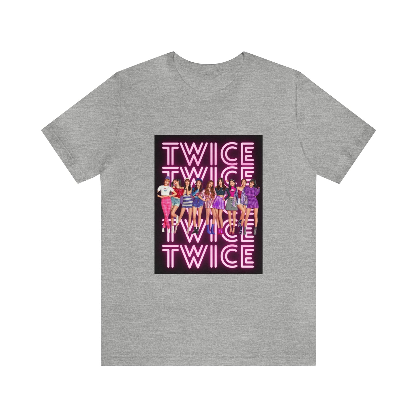 Kpop Girlband Twice Unisex Jersey Short Sleeve Tee