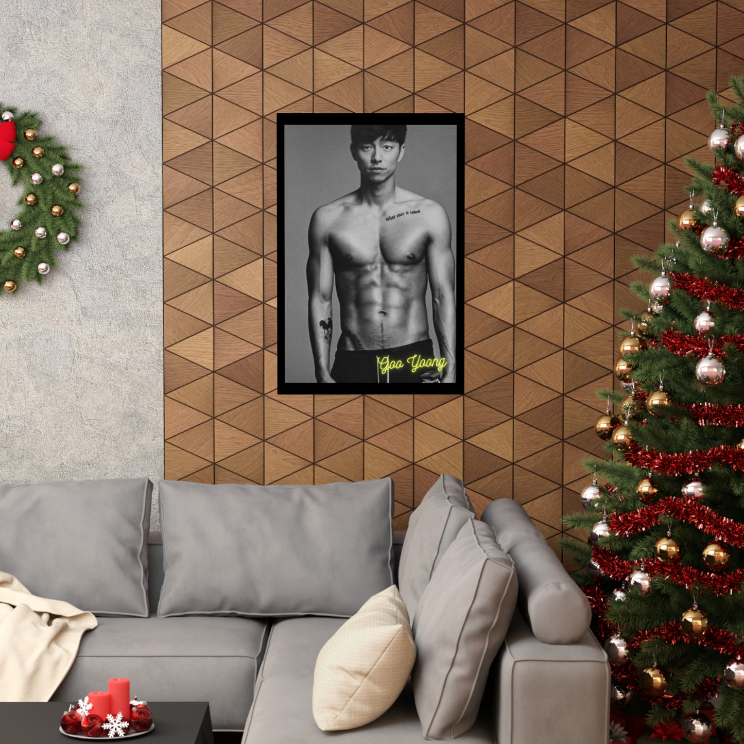 Korean Actor Goo Yoo Matte Vertical Posters