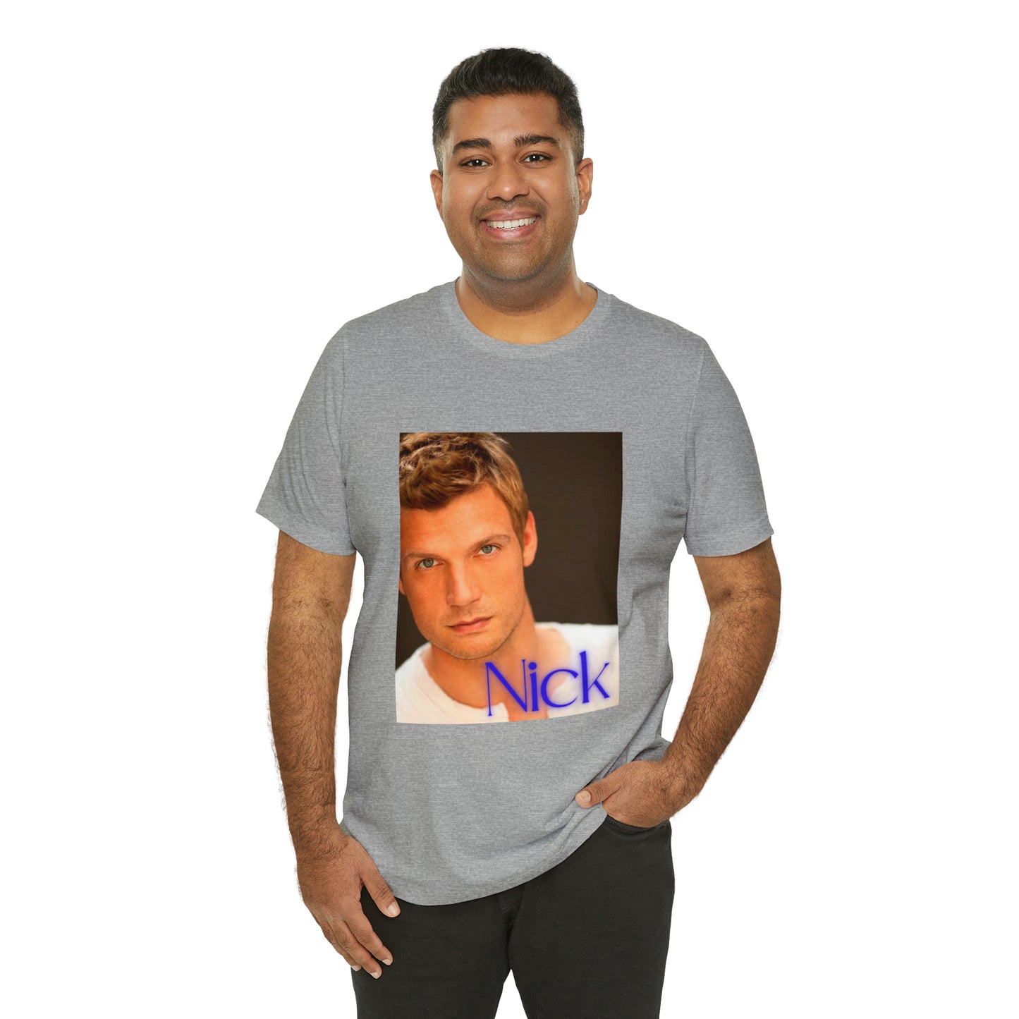 American Boyband Nick Carter Unisex Jersey Short Sleeve Tee