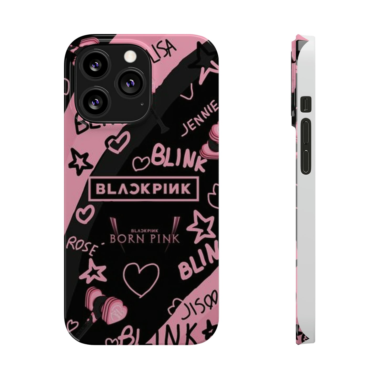 Kpop Girlband Merch Blinks Slim Phone Cases Custom Iphone Covers