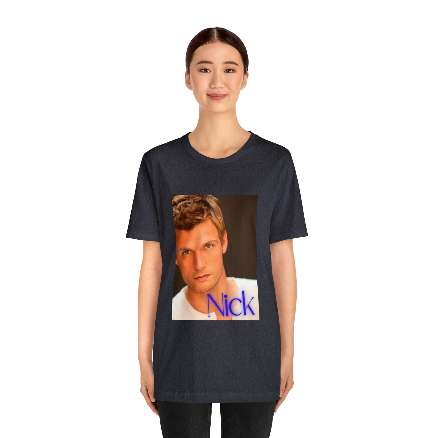 American Boyband Nick Carter Unisex Jersey Short Sleeve Tee