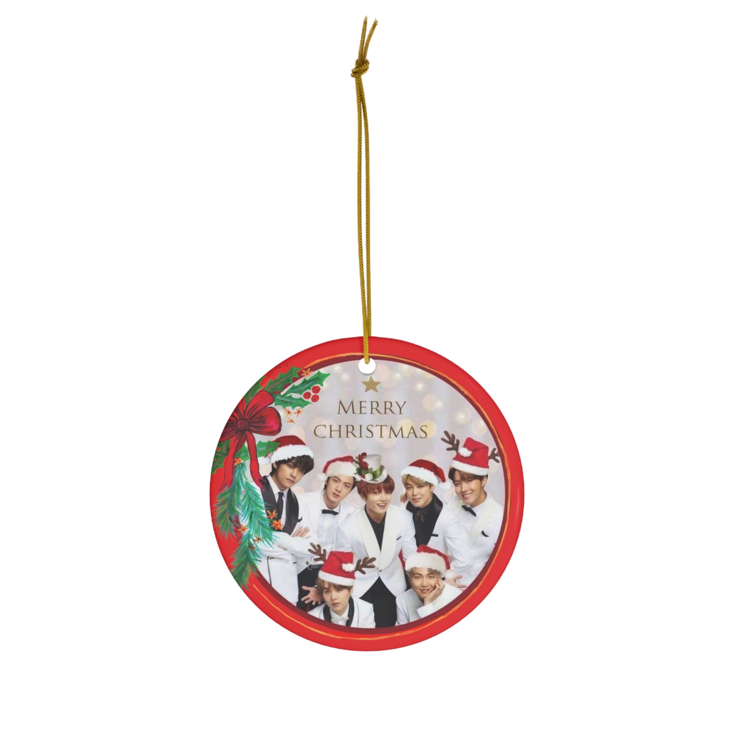 Kpop Home Decor BTS Ceramic Ornament