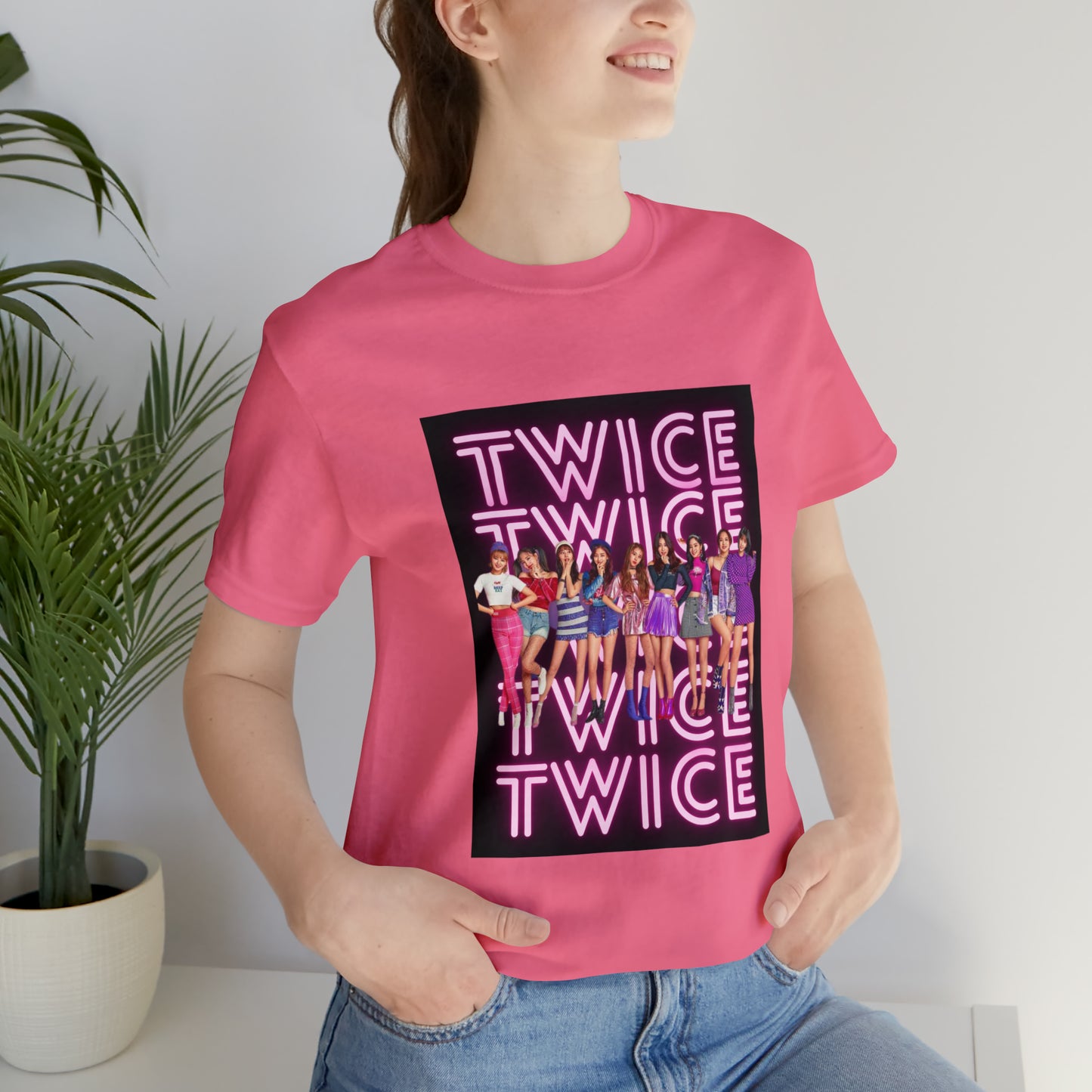 Kpop Girlband Twice Unisex Jersey Short Sleeve Tee