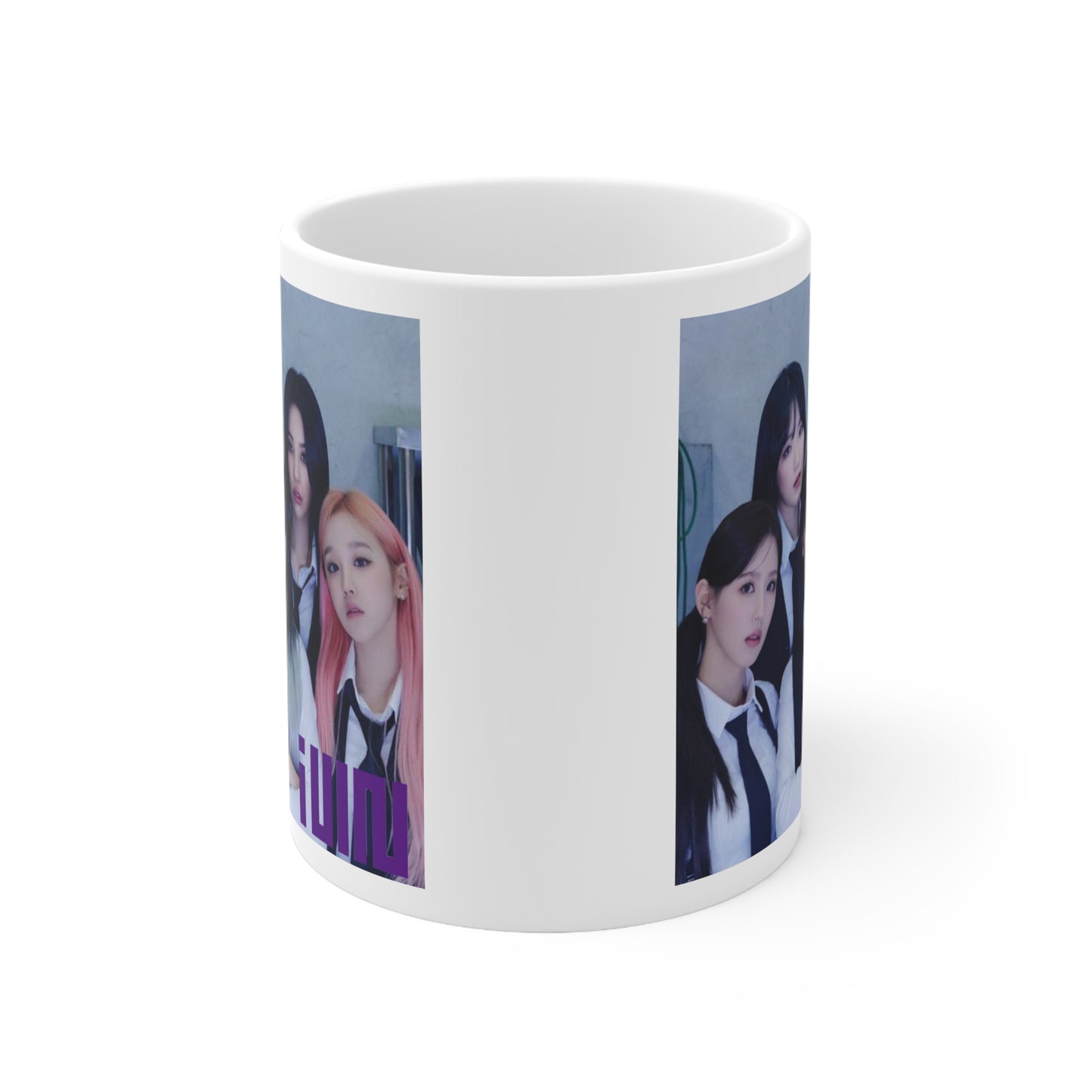 Kpop Girlband G Idle White Ceramic Coffee Mug 11oz
