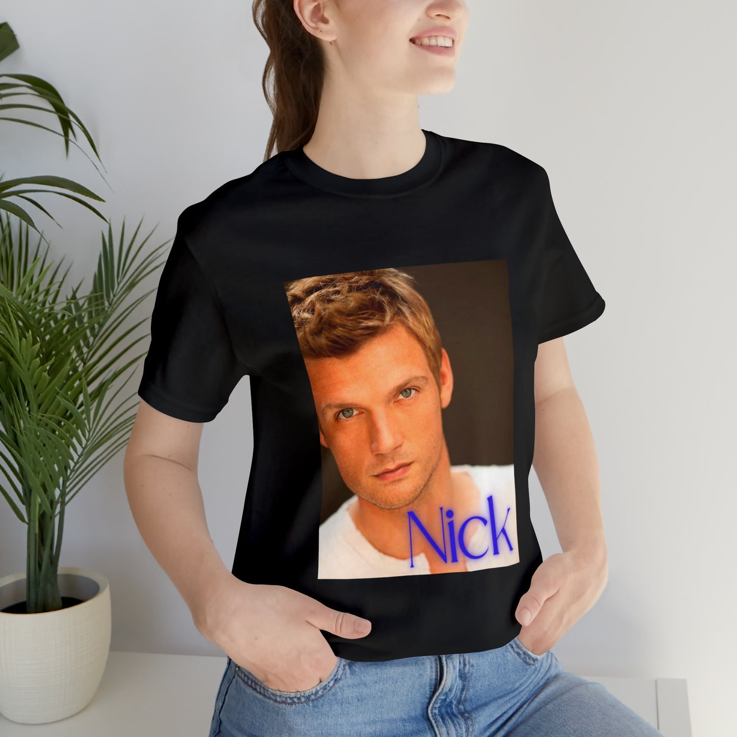 American Boyband Nick Carter Unisex Jersey Short Sleeve Tee