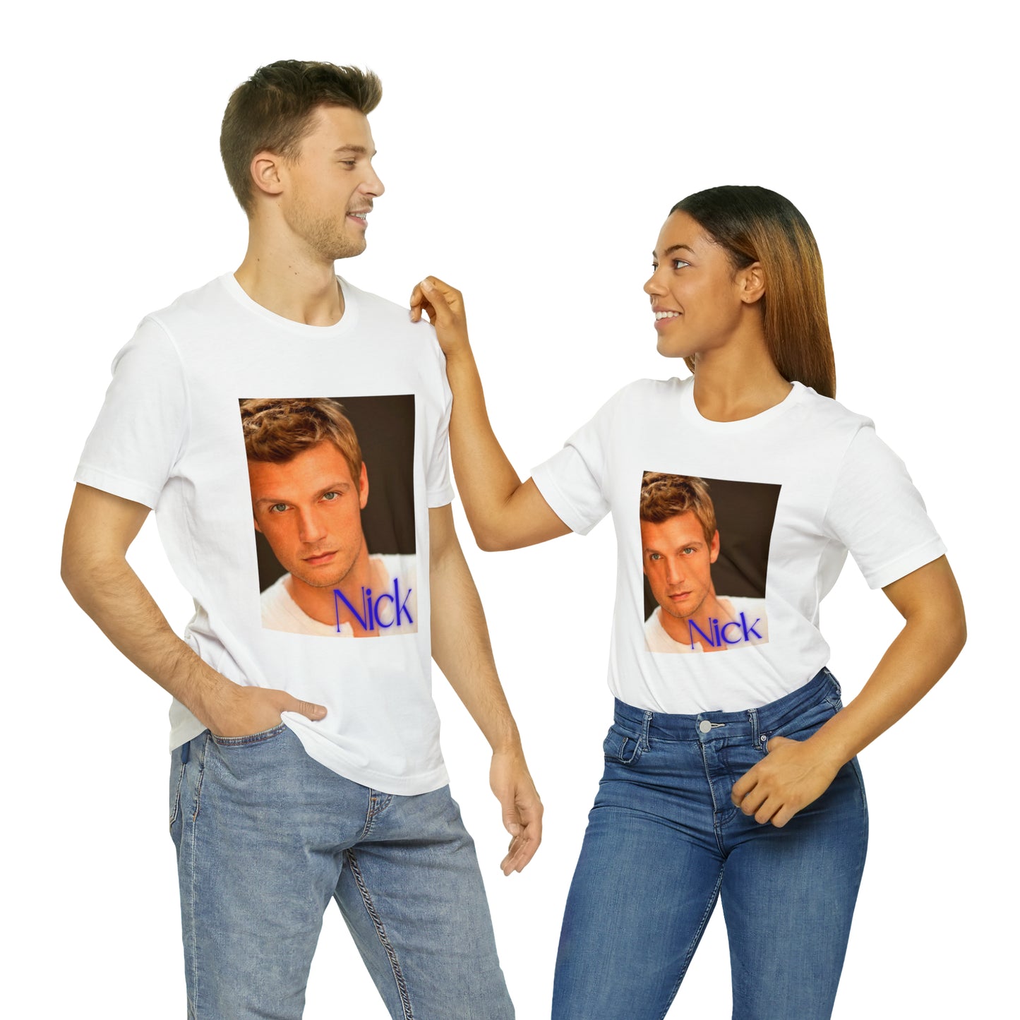 American Boyband Nick Carter Unisex Jersey Short Sleeve Tee