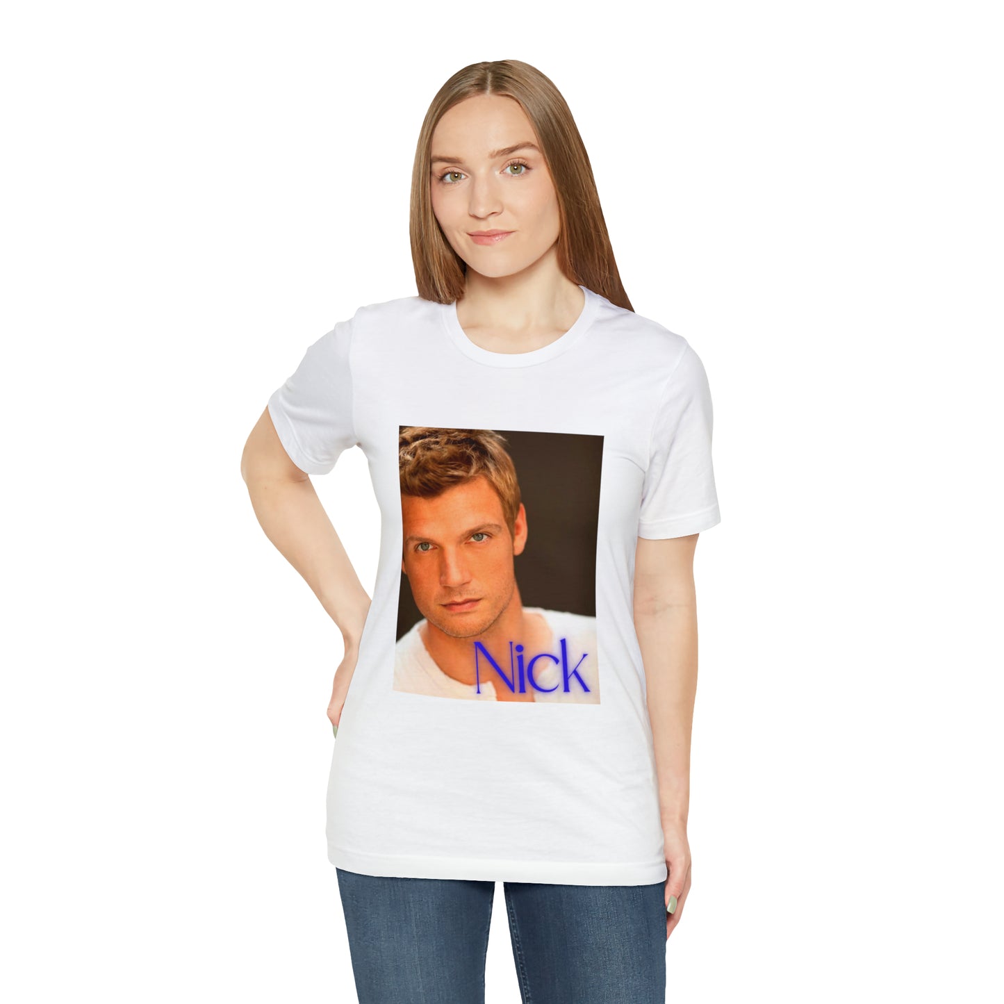 American Boyband Nick Carter Unisex Jersey Short Sleeve Tee
