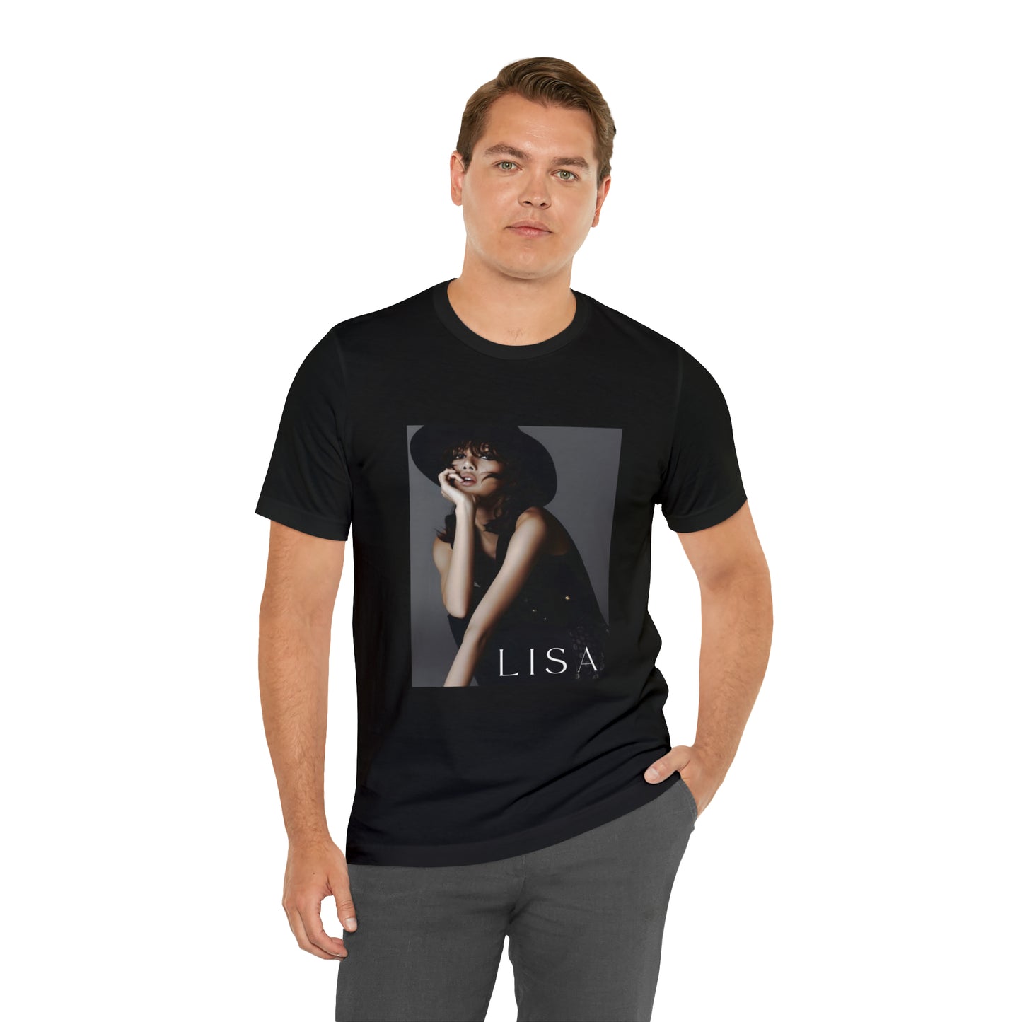 Kpop Girlband Lalisa Blinks Unisex Jersey Short Sleeve Tee