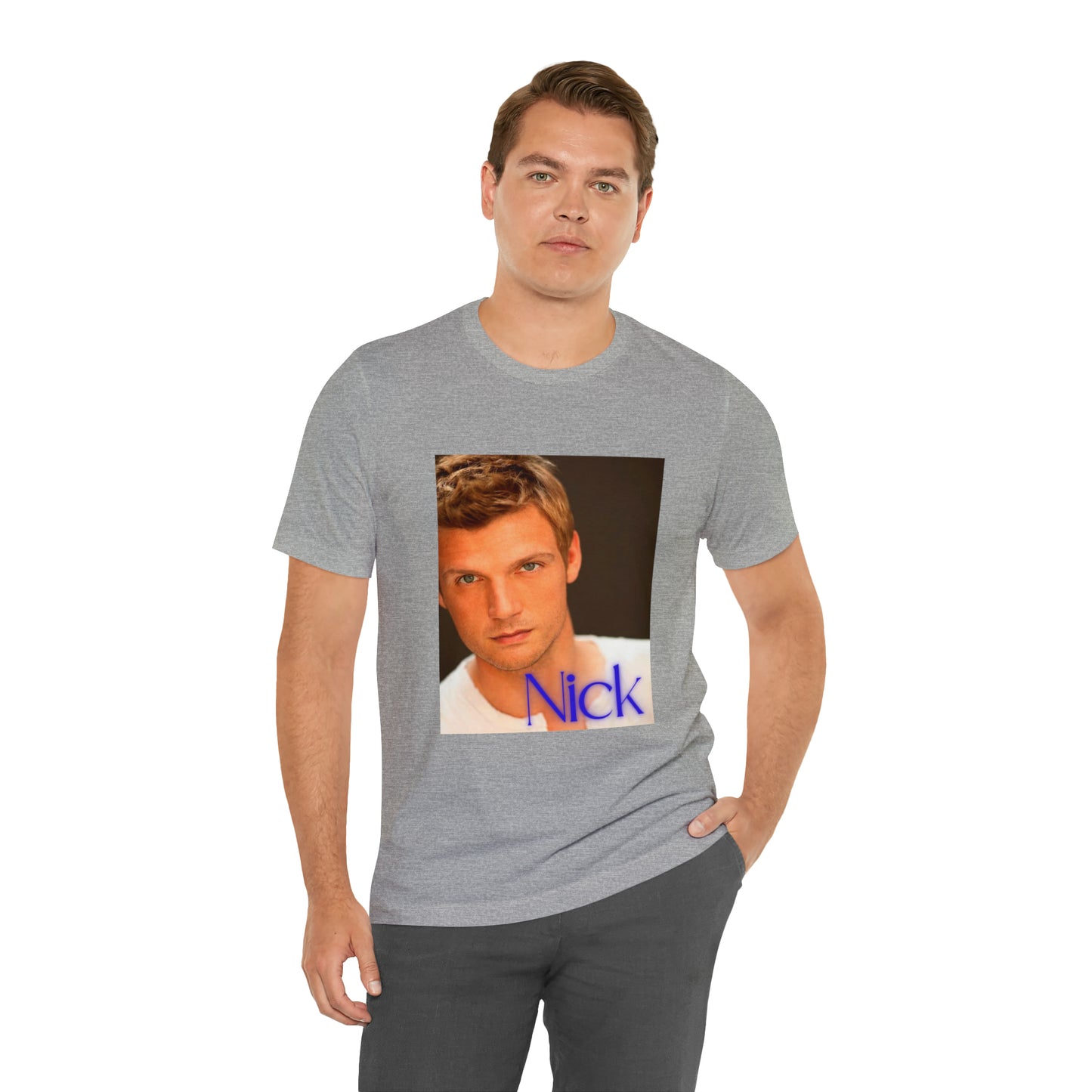 American Boyband Nick Carter Unisex Jersey Short Sleeve Tee
