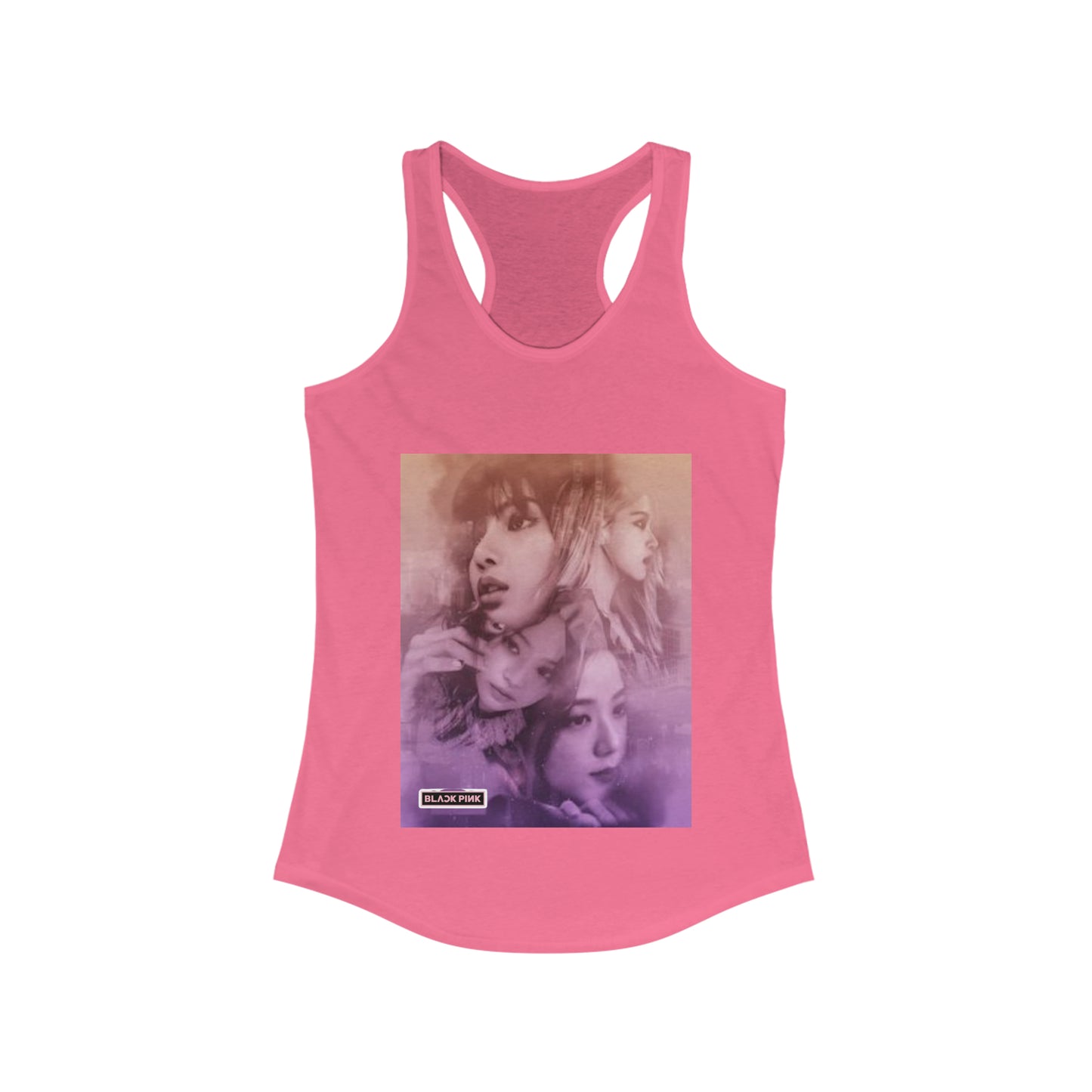 Kpop Girlband Blinks Women's Ideal Racerback Tank