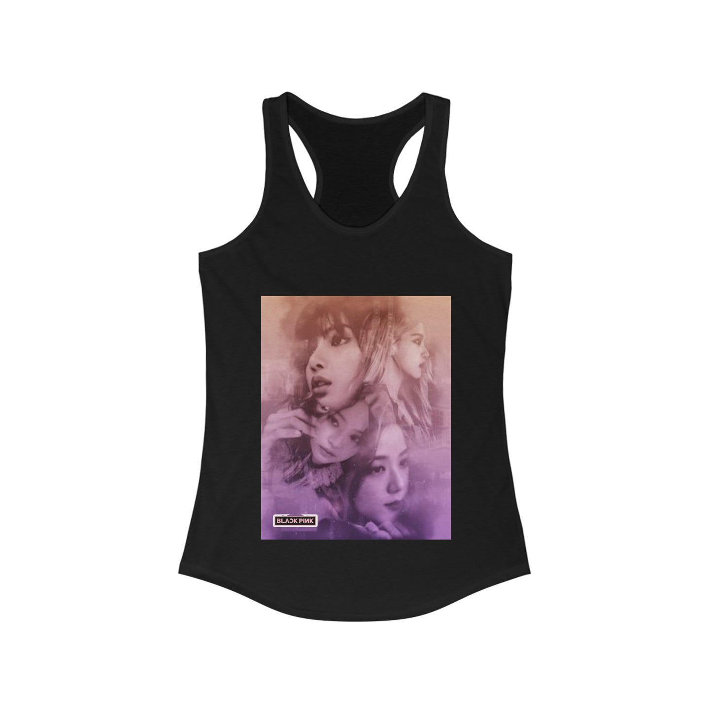 Kpop Girlband Blinks Women's Ideal Racerback Tank