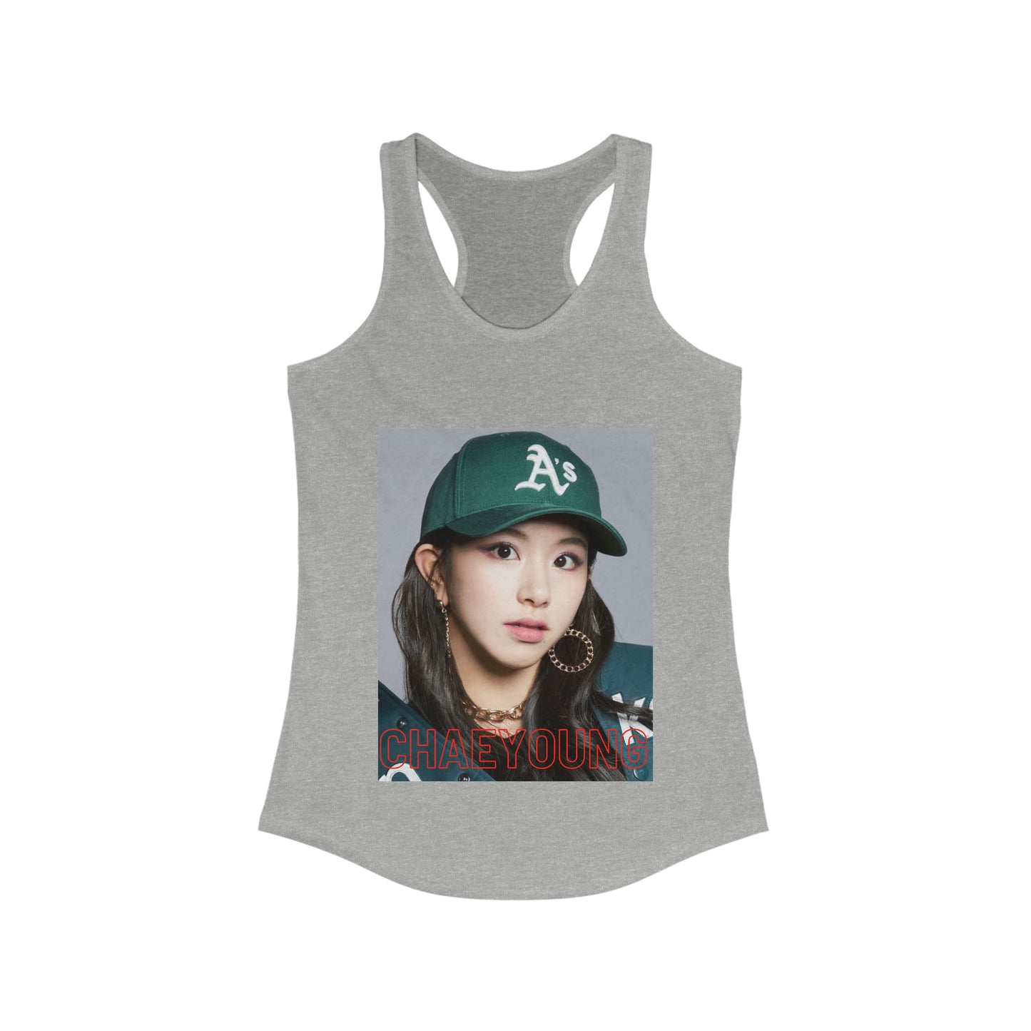 Kpop Girlband Twice Chaeyoung Women's Ideal Racerback Tank