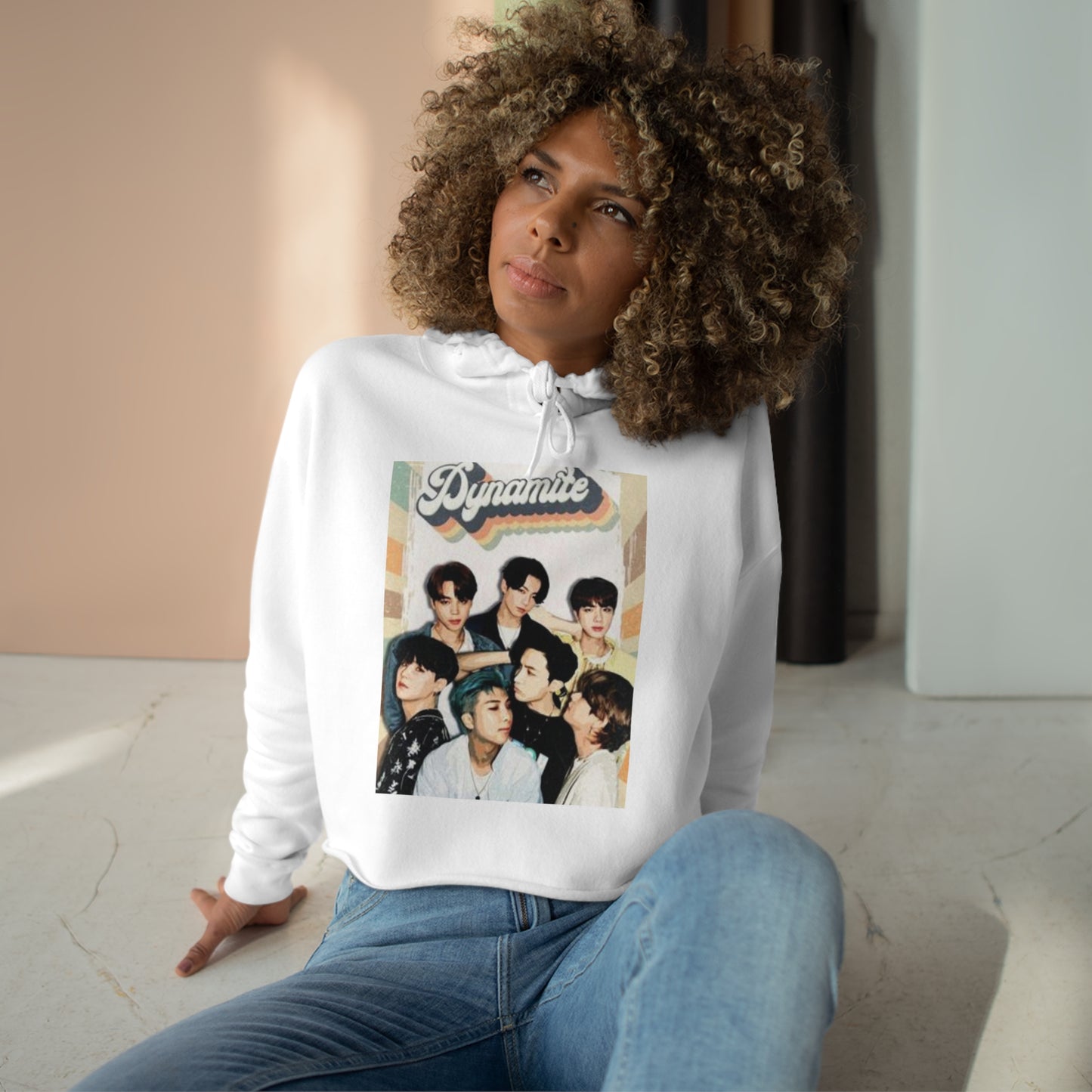 Kpop Boyband BTS Crop Hoodie Jacket