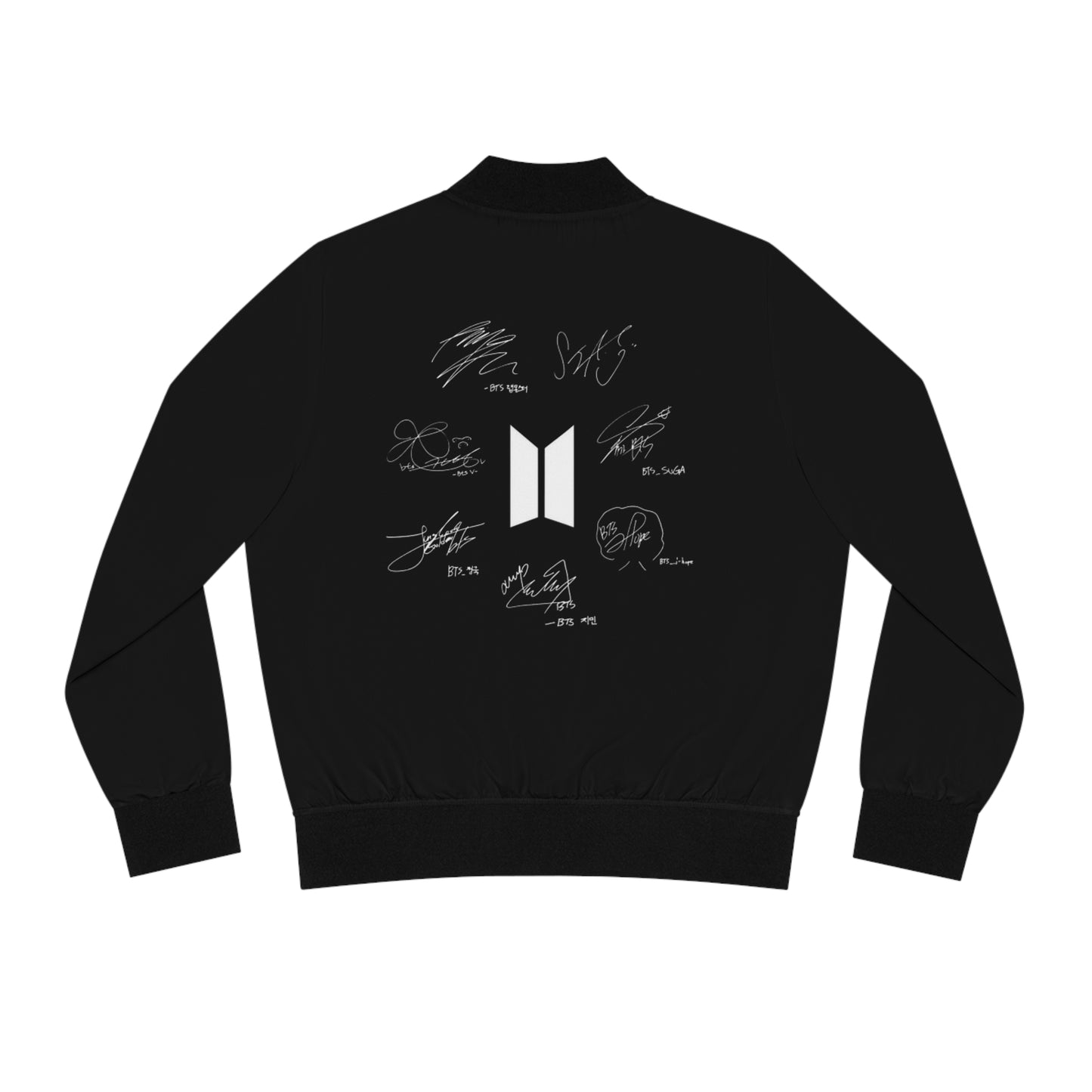 Kpop Apparel BTS Kpop BoyBand Women's Bomber Jacket (AOP) Army Fan Gift Merch